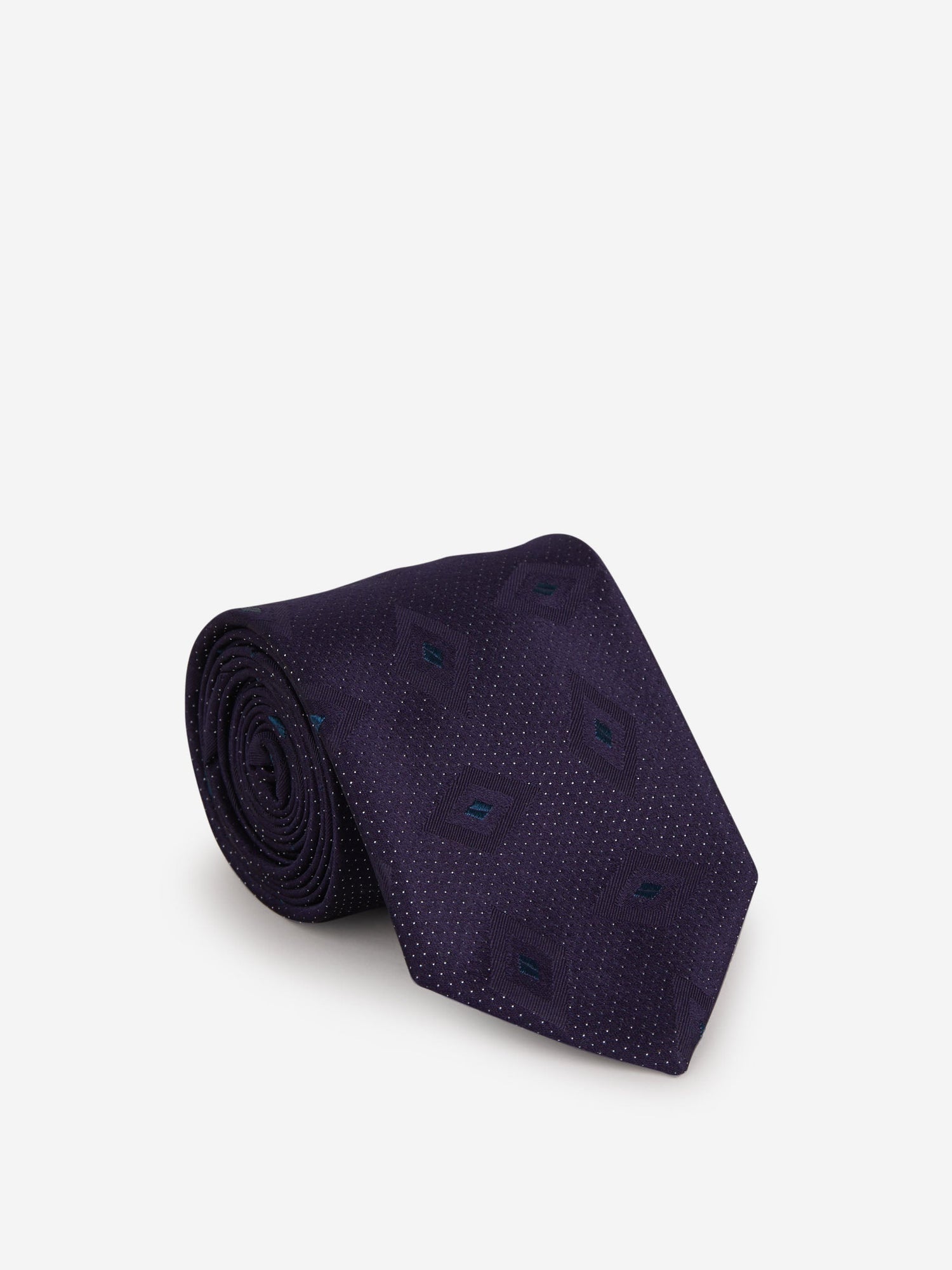 Outlet online Lardini Hombre Corbata Rombos Seda color Azul Cobalto sku 601-001111 01 - Foto 1
