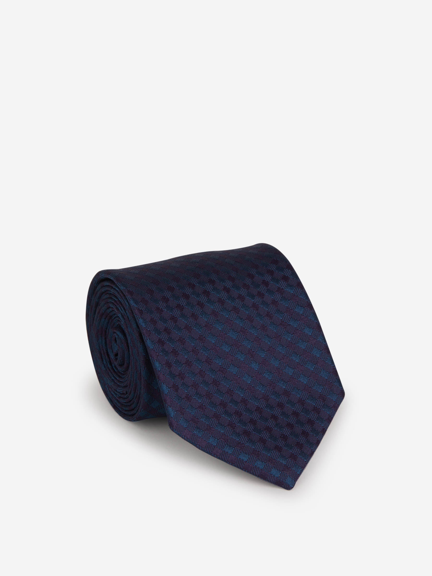 Outlet online Lardini Hombre Corbata Rombos Seda color Azul Cobalto sku 601-001111 01 - Foto 4