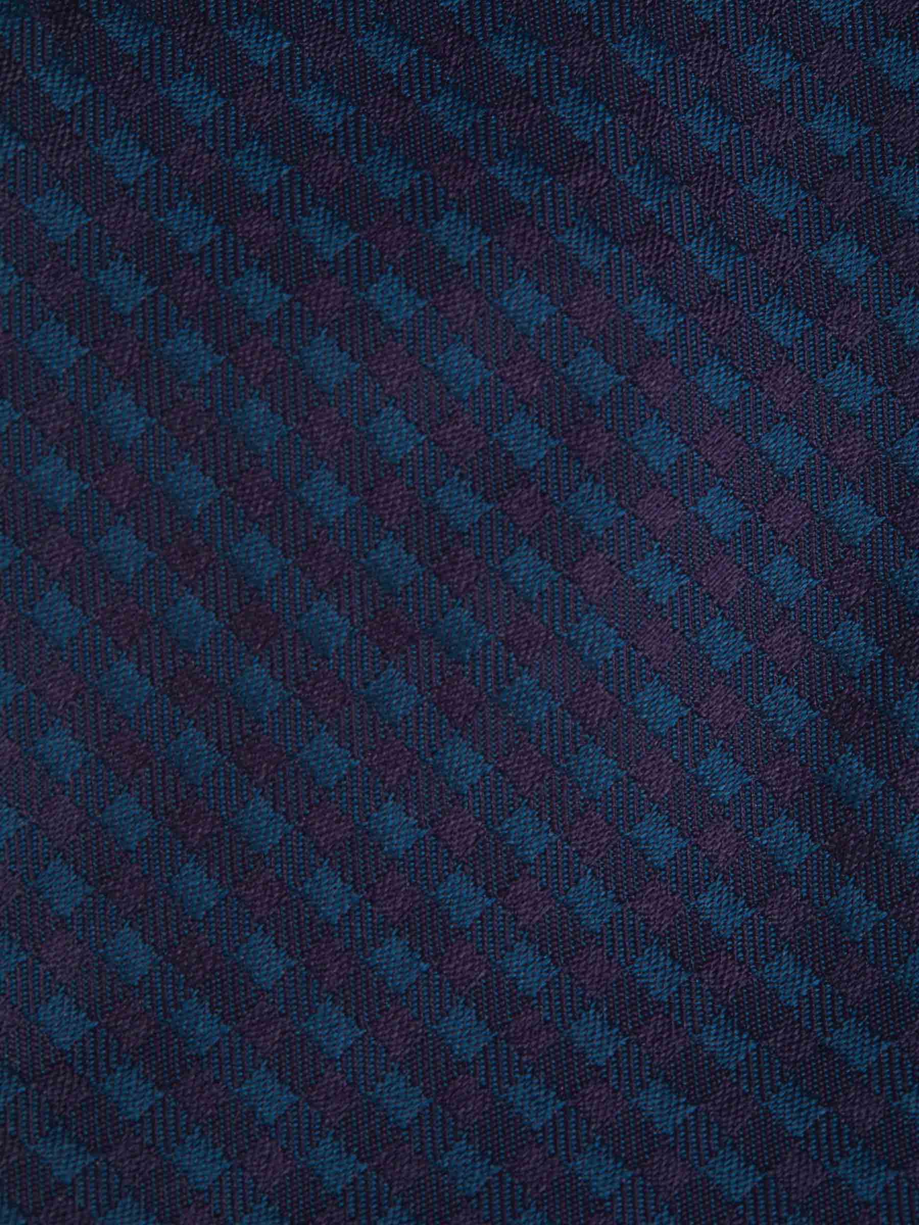 Outlet online Lardini Hombre Corbata Rombos Seda color Azul Cobalto sku 601-001111 01 - Foto 6