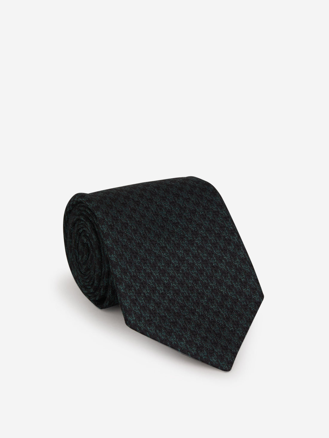 Outlet online Isaia Hombre Corbata Pata De Gallo color Verde Oscuro sku 601-001122 01 - Foto 1