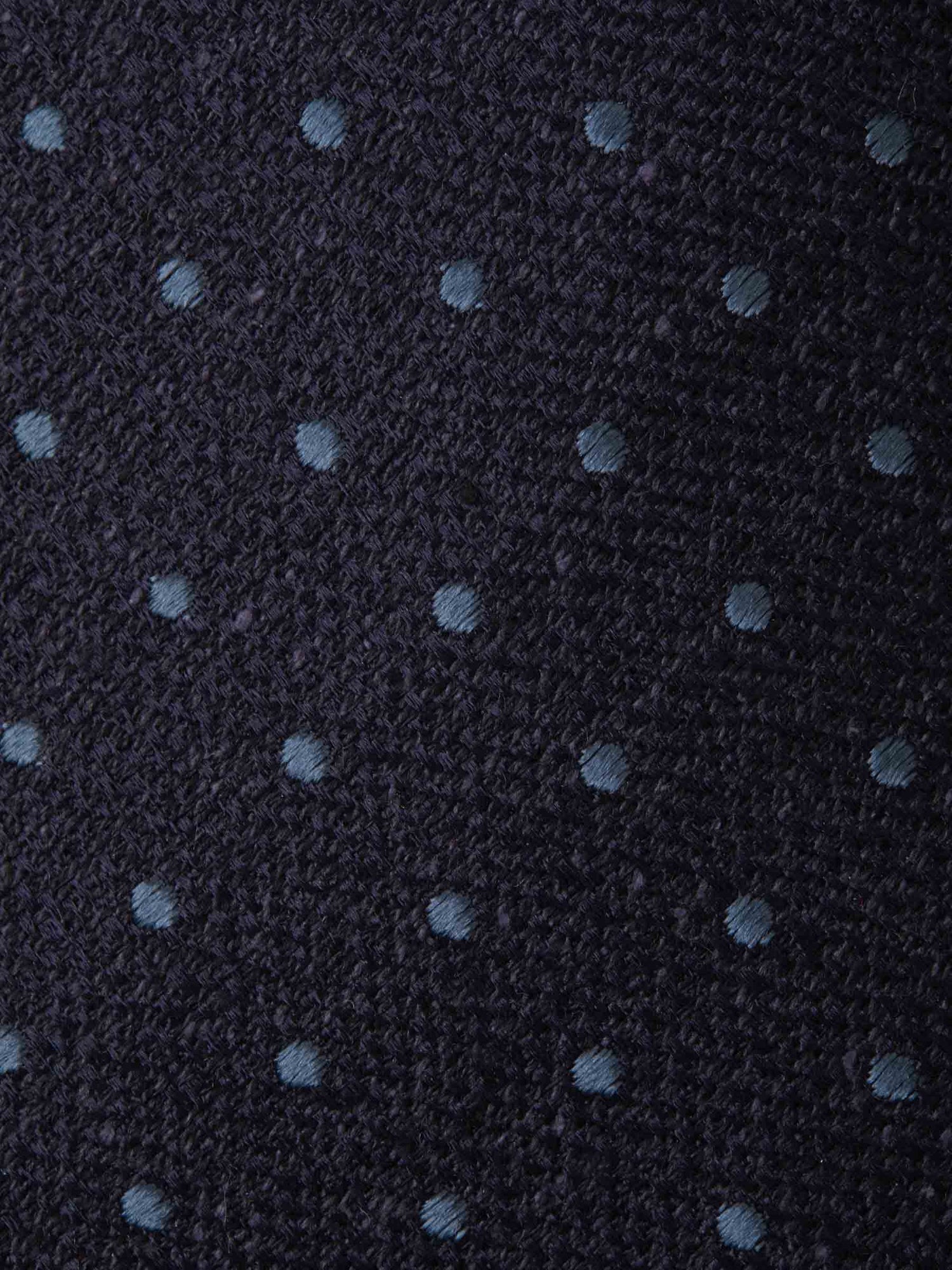 Outlet online Kiton Hombre Corbata Motivo Topos color Azul Cobalto sku 601-001157 01 - Foto 3