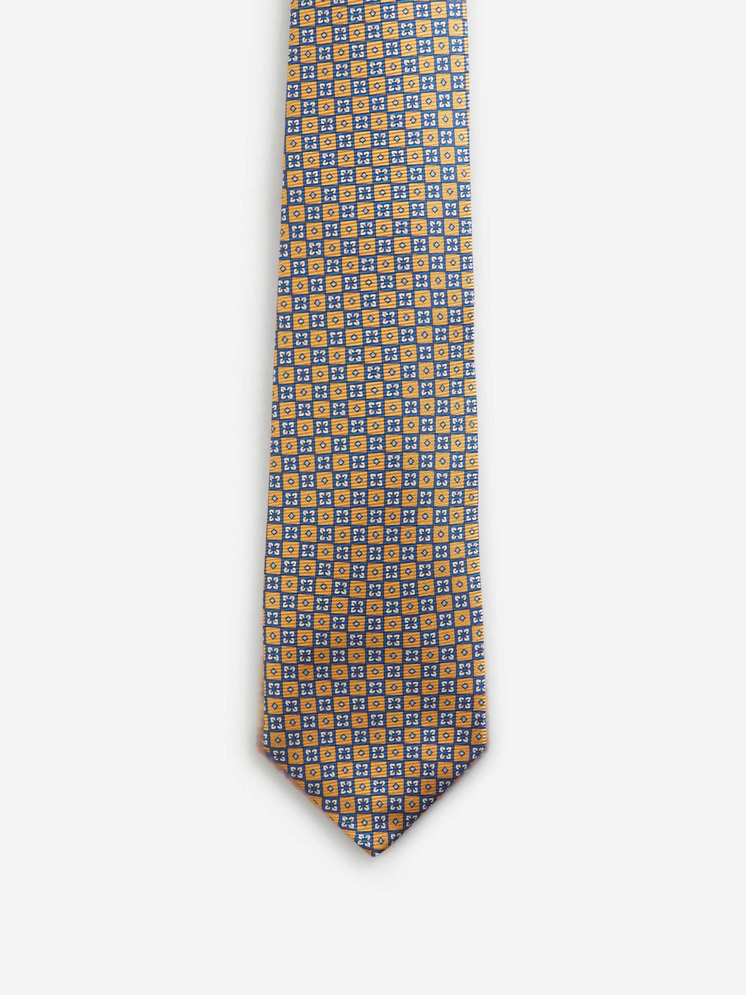 Outlet online Kiton Hombre Corbata Estampada Seda color Naranja sku 601-001380 01 - Foto 2