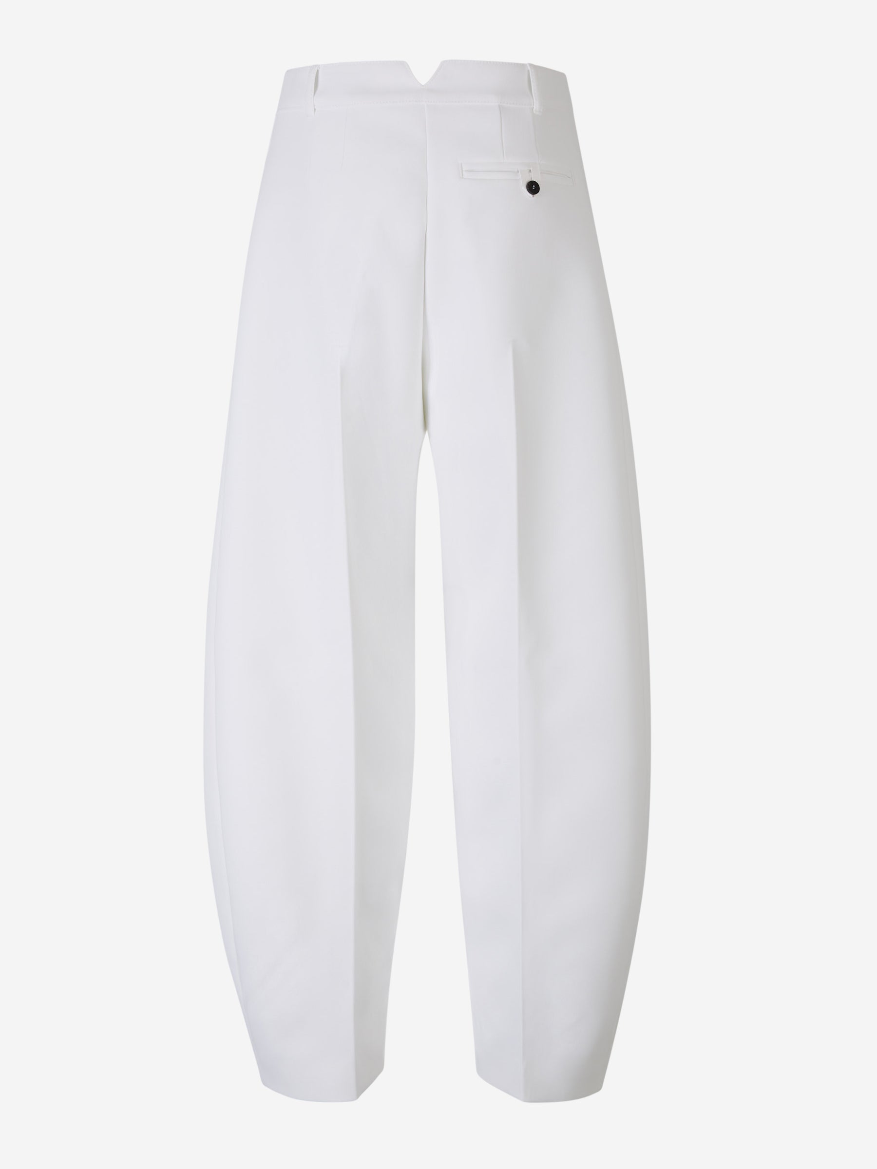 Outlet online Jacquemus Mujer Pantalones Le pantalon Ovalo color Blanco sku 761-003399 01 - Foto 4