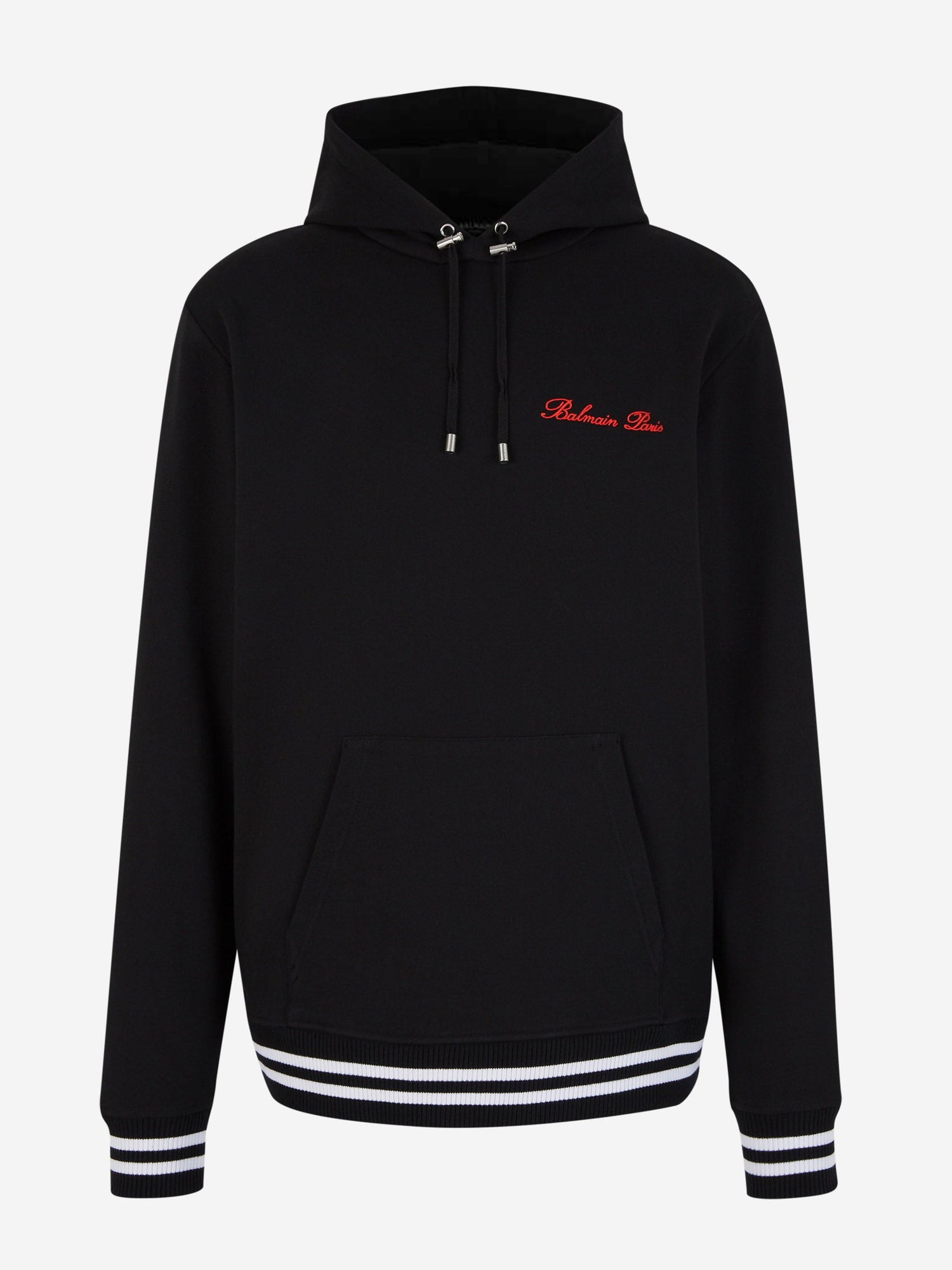 Outlet online Balmain Hombre Sudadera Capucha Logo color Negro sku 545-001484 01 - Foto 1