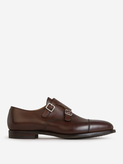 Outlet online Crockett &amp; Jones Hombre Zapatos Hebilla Monkstrap Lowndes color Marrón Oscuro sku 611-004163 01 - Foto 1