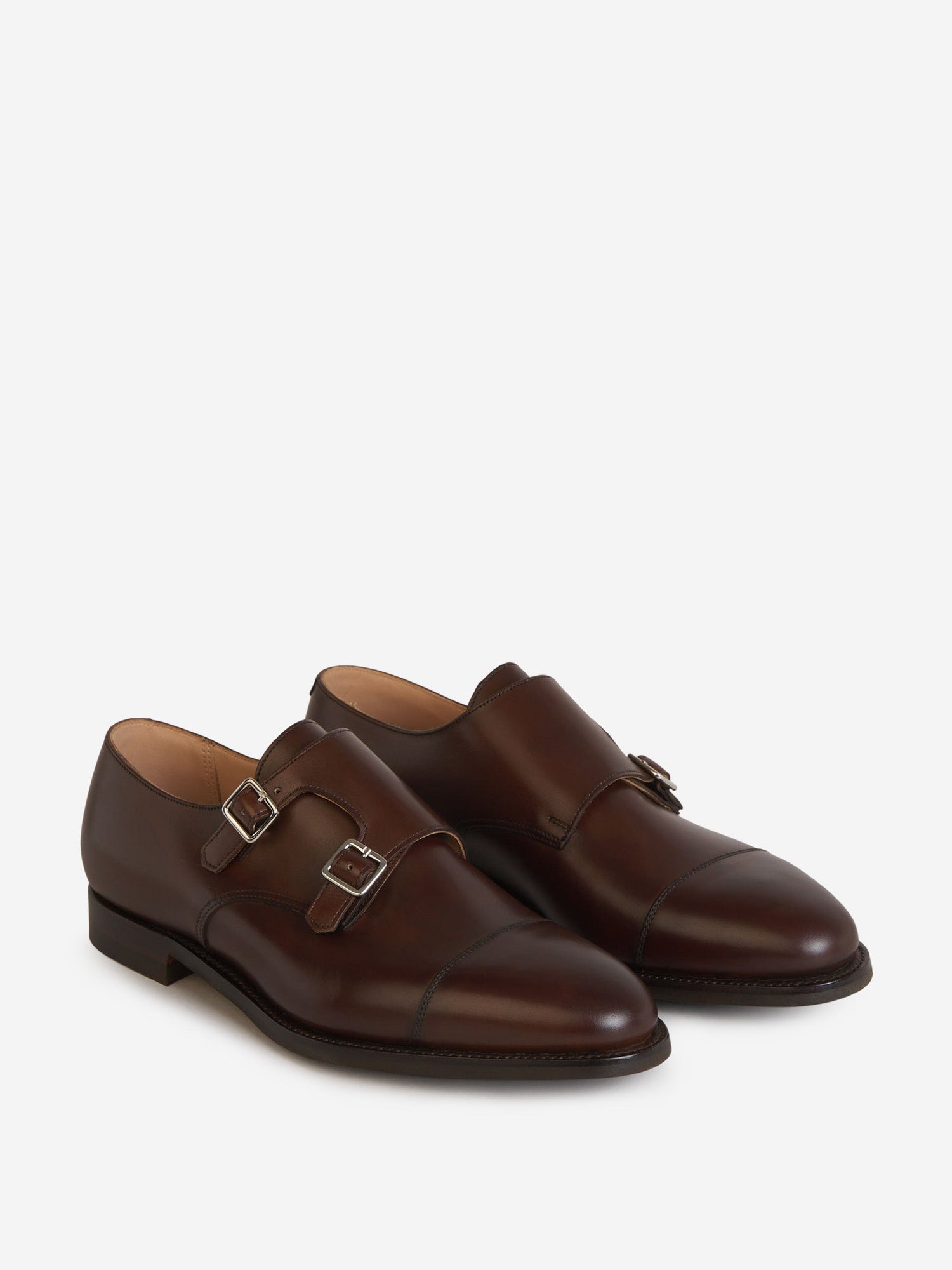 Outlet online Crockett &amp; Jones Hombre Zapatos Hebilla Monkstrap Lowndes color Marrón Oscuro sku 611-004163 01 - Foto 2
