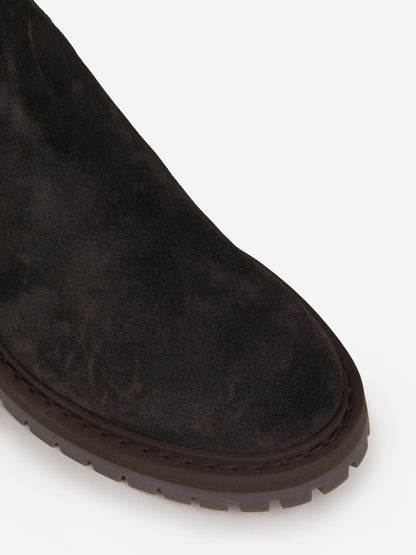 Outlet online Common Projects Hombre Botas Ante color Negro sku 611-004187 01 - Foto 5