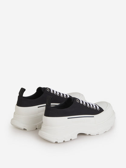 Outlet online Alexander McQueen Hombre Sneakers Tread Slick color Negro sku 611-004197 01 - Foto 3