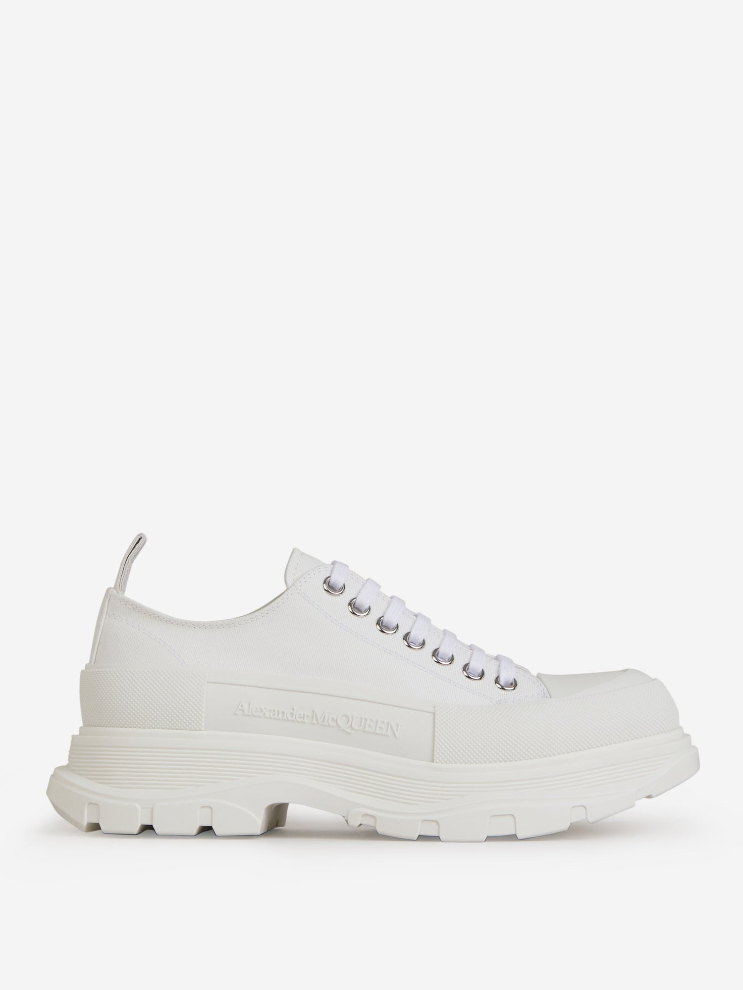 Outlet online Alexander McQueen Hombre Sneakers Tread Slick color Negro sku 611-004197 01 - Foto 5