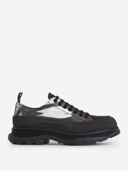 Outlet online McQueen Hombre Sneakers Tread Slick Lace Up color Negro sku 611-004200 01 - Foto 1
