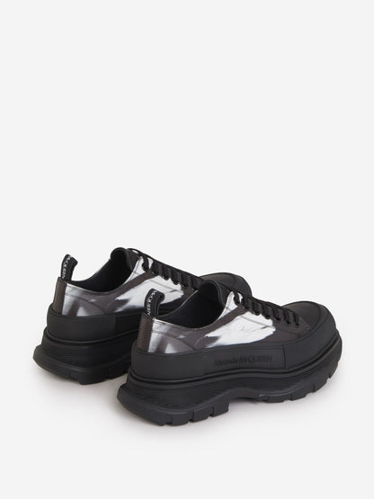 Outlet online McQueen Hombre Sneakers Tread Slick Lace Up color Negro sku 611-004200 01 - Foto 4
