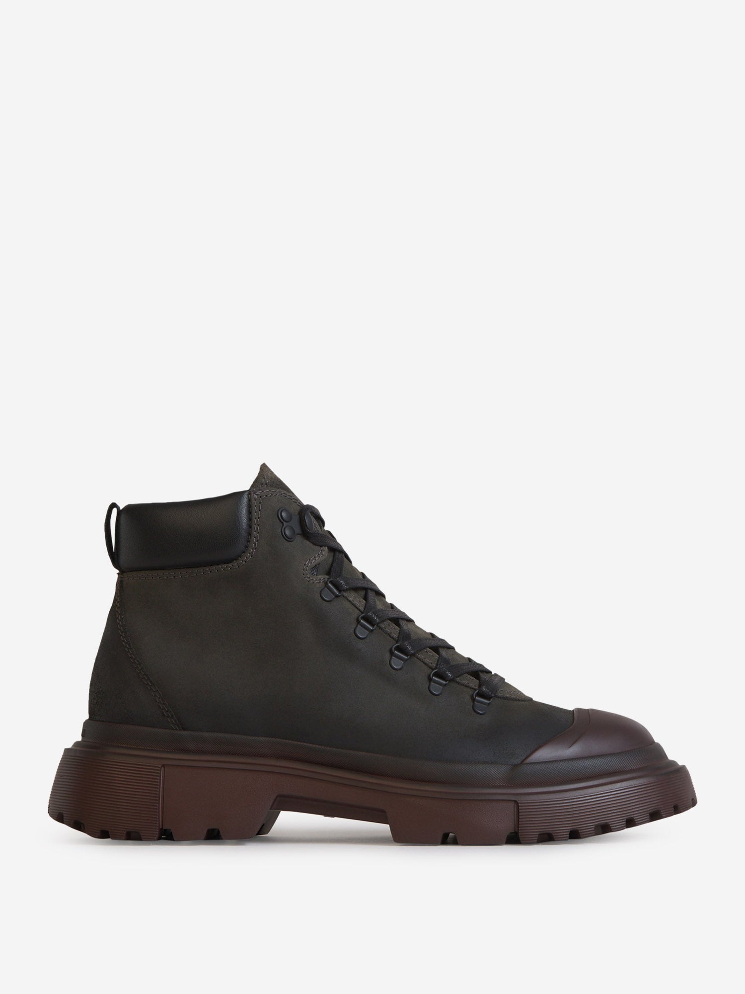 Outlet online Hogan Hombre Botas Hogan H619 color Verde Militar sku 611-004209 01 - Foto 1
