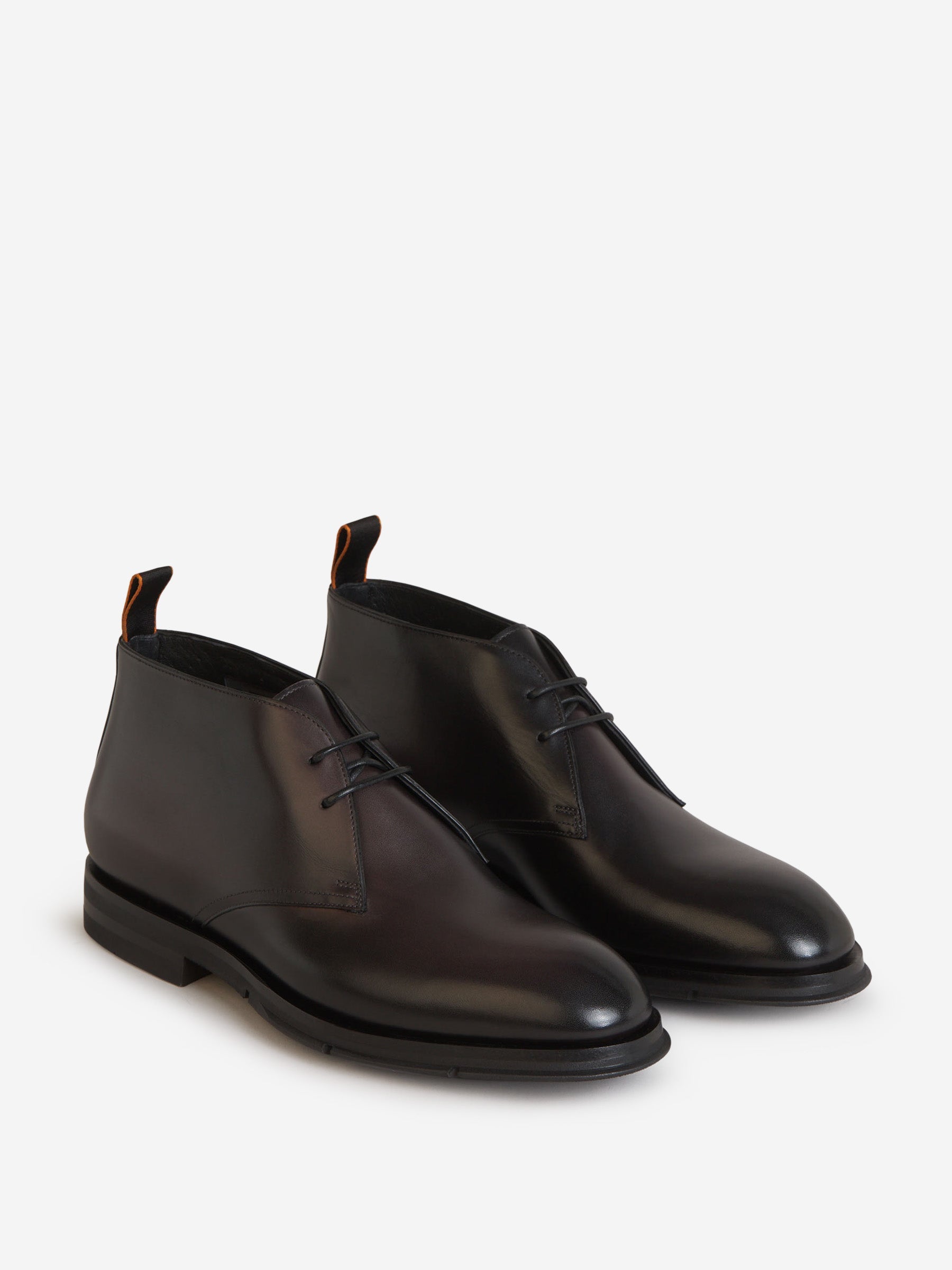 Outlet online Santoni Hombre Botas Piel color Negro sku 611-004245 01 - Foto 2