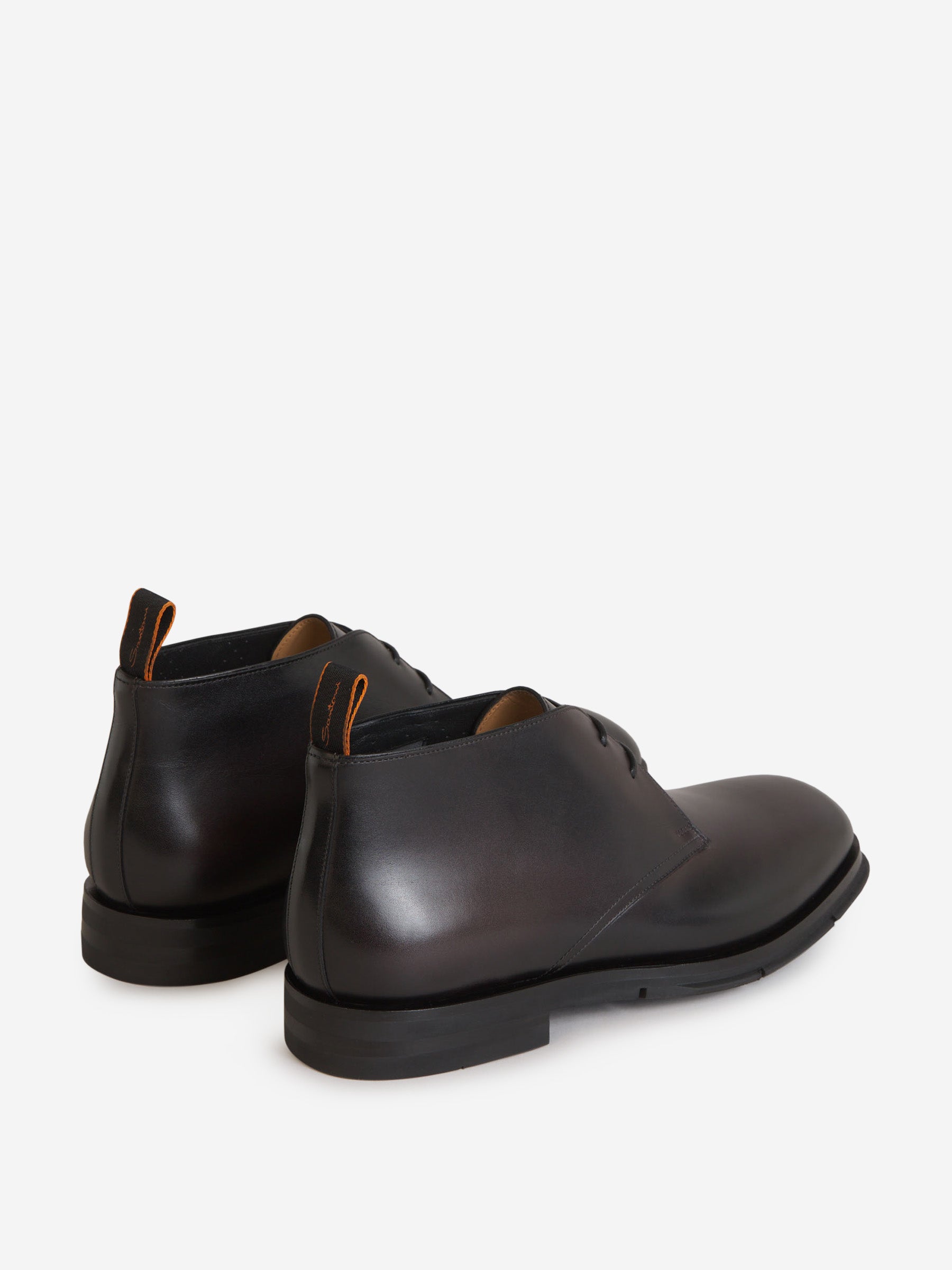 Outlet online Santoni Hombre Botas Piel color Negro sku 611-004245 01 - Foto 3