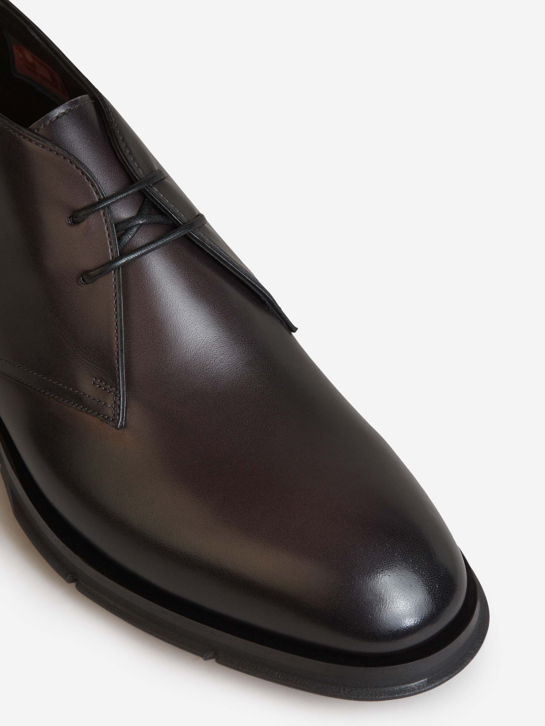 Outlet online Santoni Hombre Botas Piel color Negro sku 611-004245 01 - Foto 5
