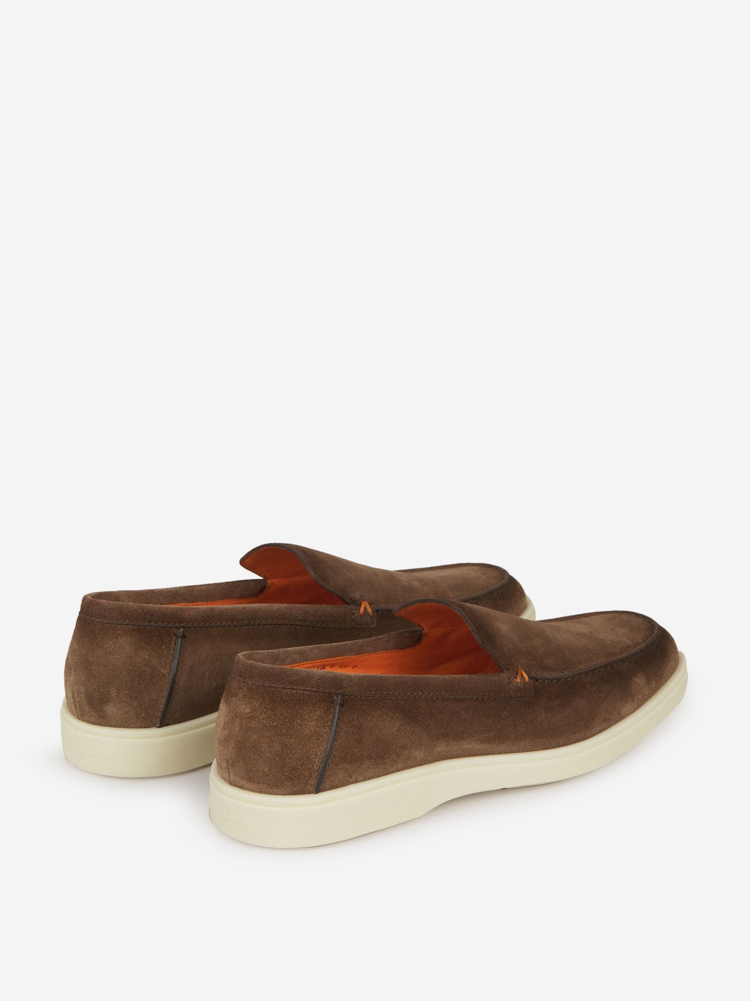 Outlet online Santoni Hombre Mocasines Piel Ante color Marrón sku 611-004250 01 - Foto 3