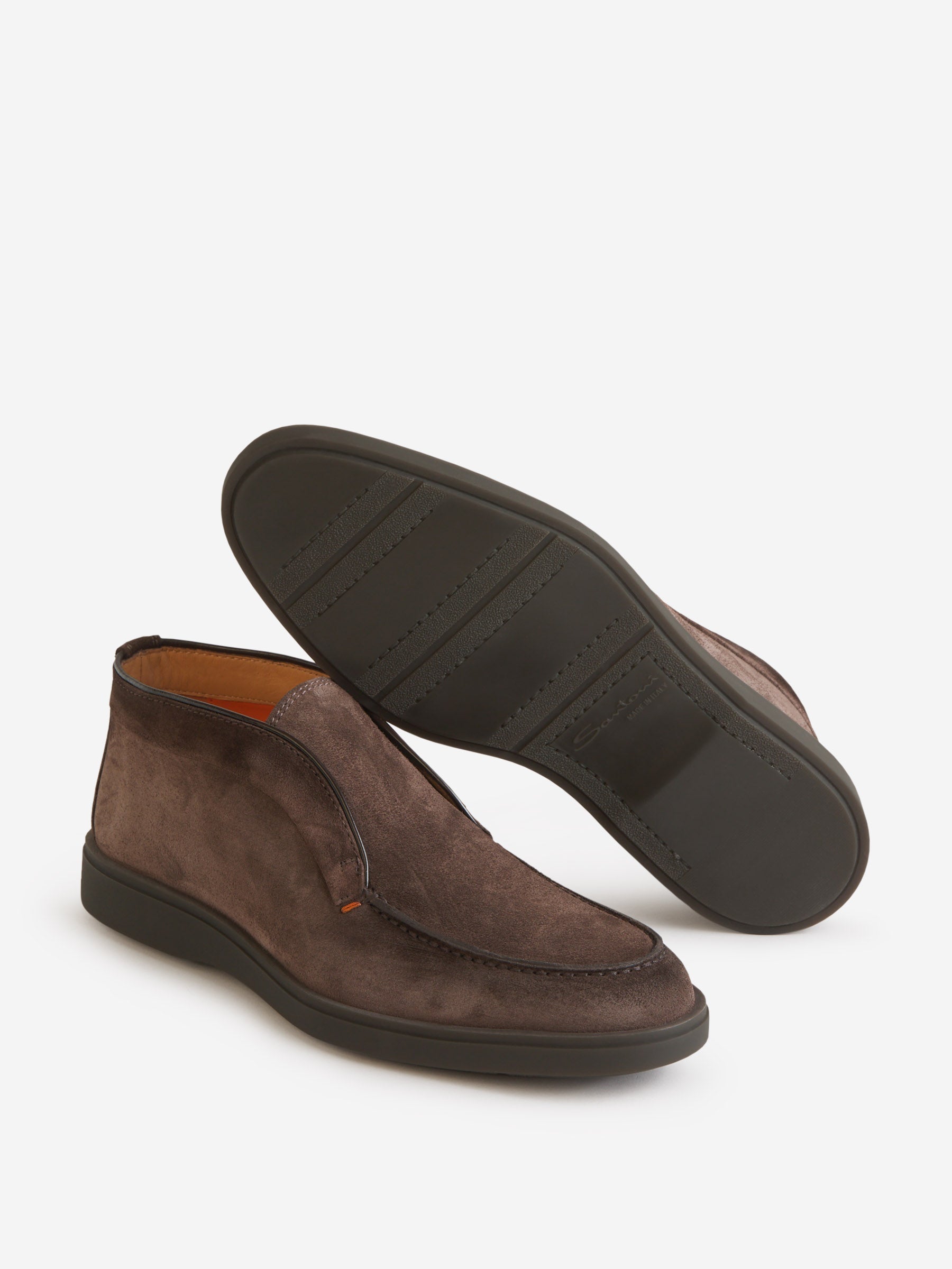 Outlet online Santoni Hombre Mocasines Altos Piel color Marron sku 611-004252 01 - Foto 4