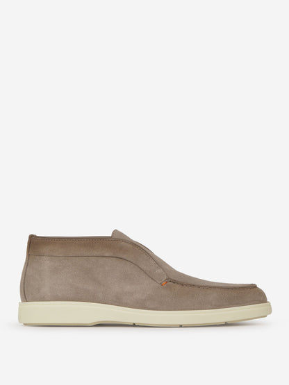 Outlet online Santoni Hombre Mocasines Altos Piel Ante color Beis sku 611-004253 01 - Foto 1