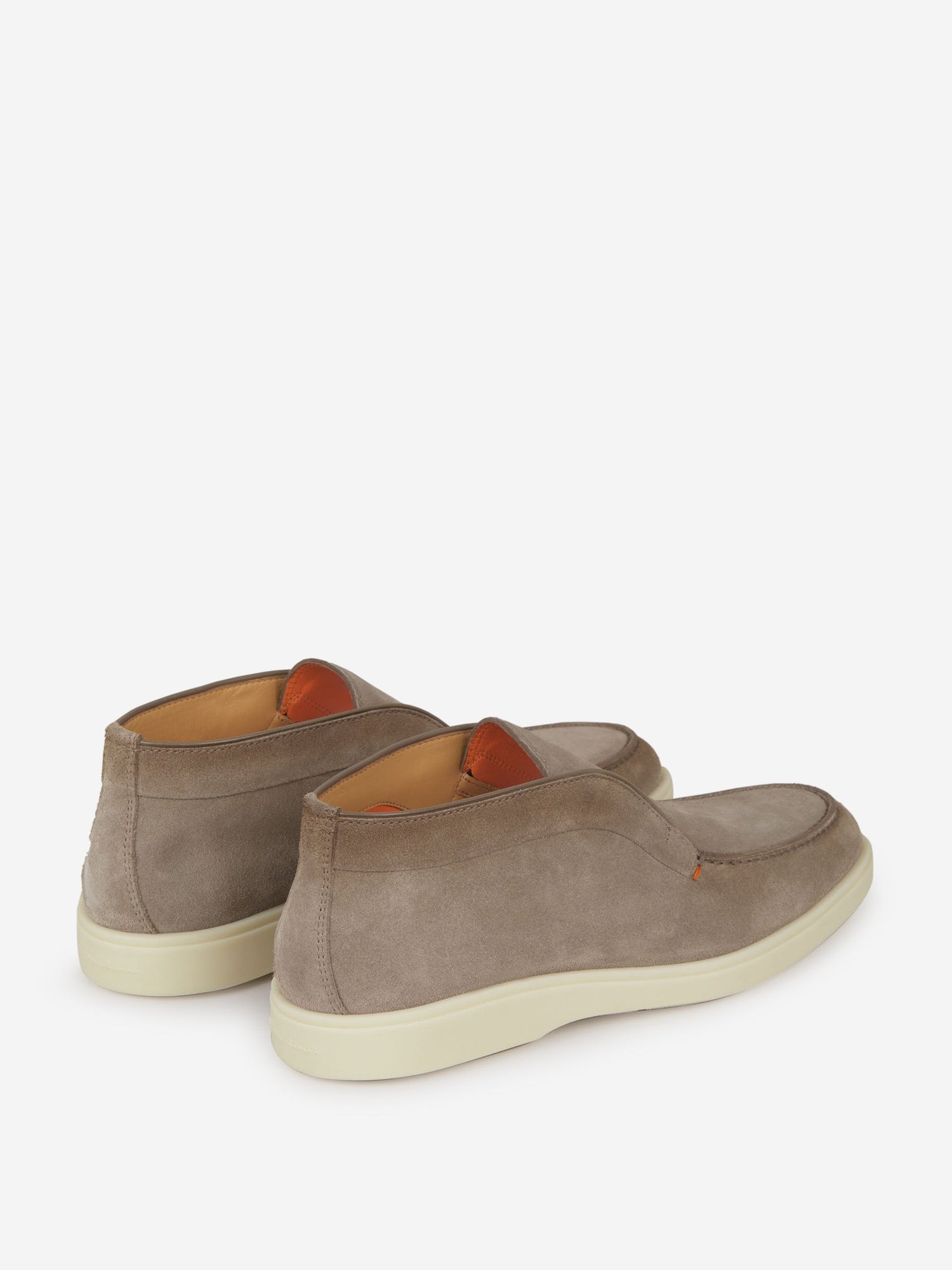 Outlet online Santoni Hombre Mocasines Altos Piel Ante color Beis sku 611-004253 01 - Foto 3