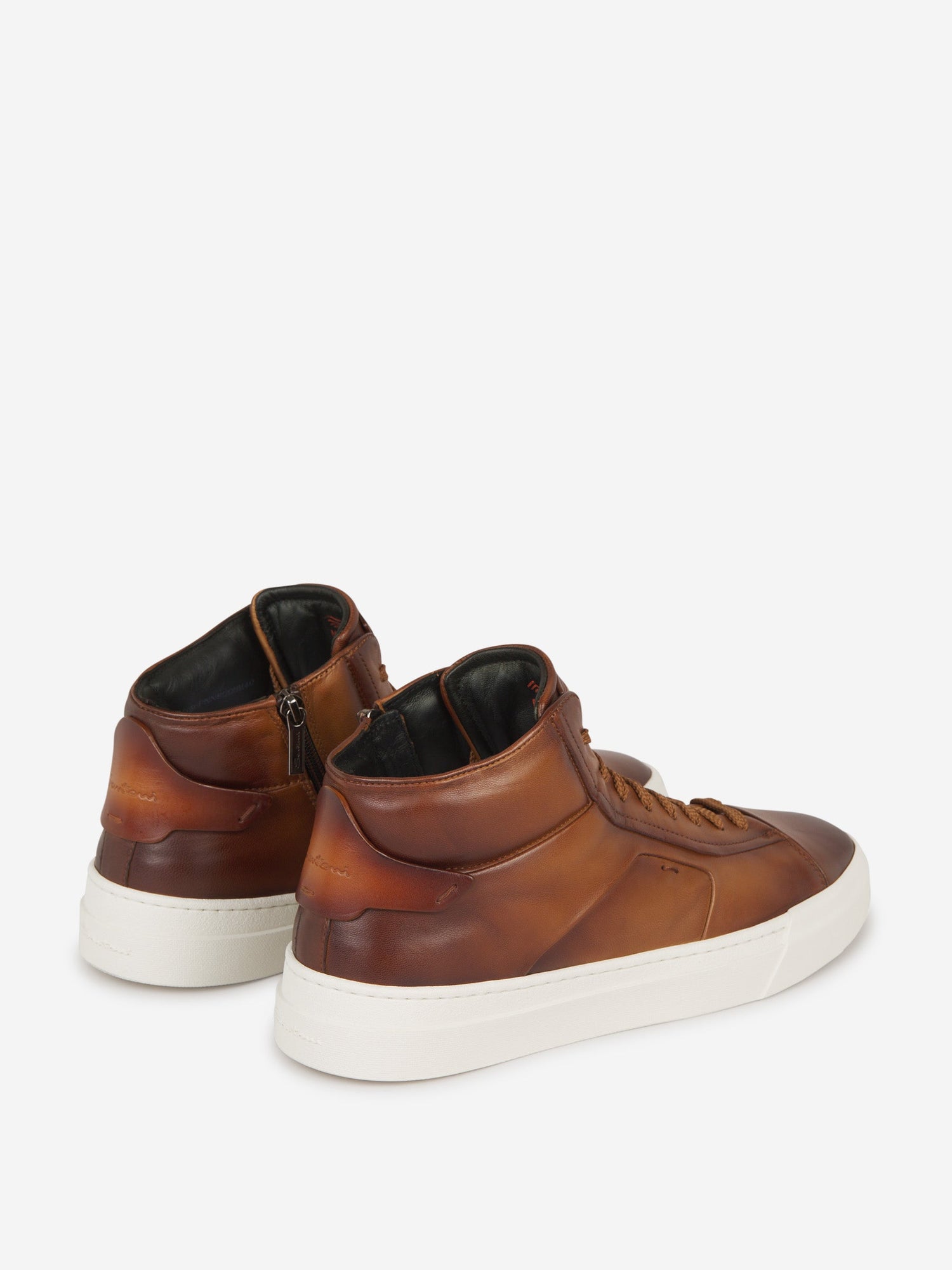 Outlet online Santoni Hombre Sneakers Double Buckle color Caramelo sku 611-004256 01 - Foto 3
