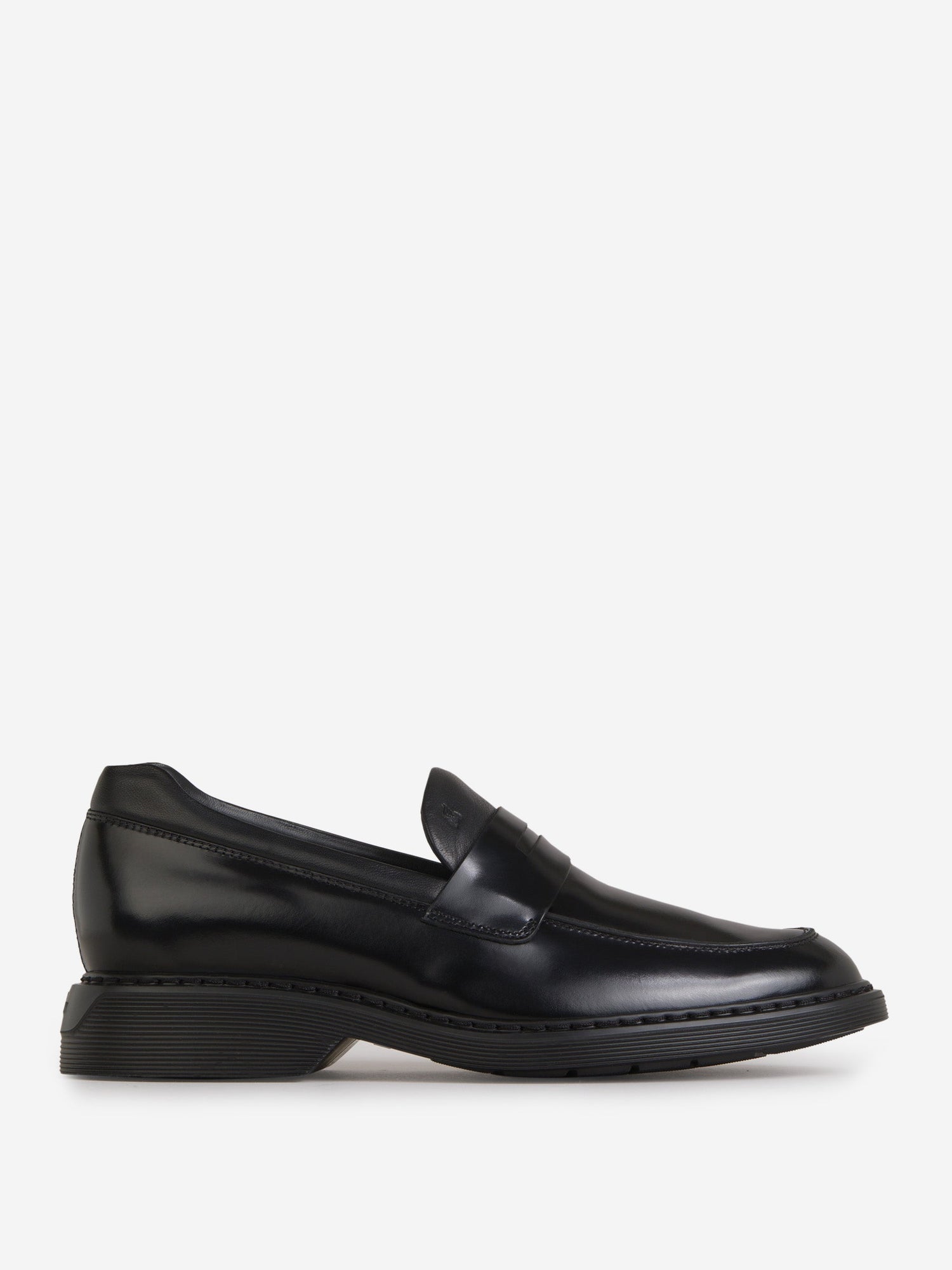 Outlet online Hogan Hombre Mocasines Piel color Negro sku 611-004270 01 - Foto 1
