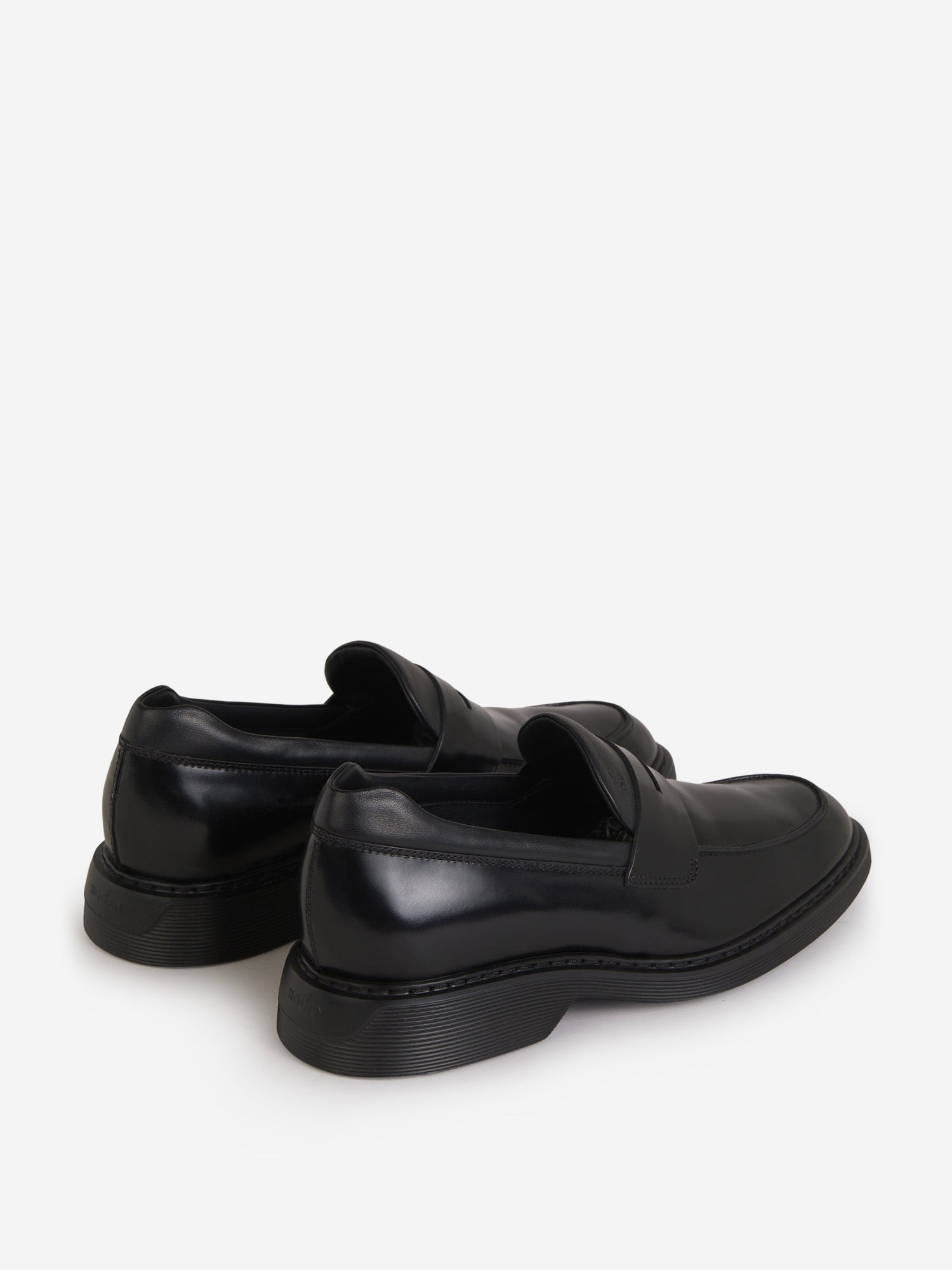 Outlet online Hogan Hombre Mocasines Piel color Negro sku 611-004270 01 - Foto 3