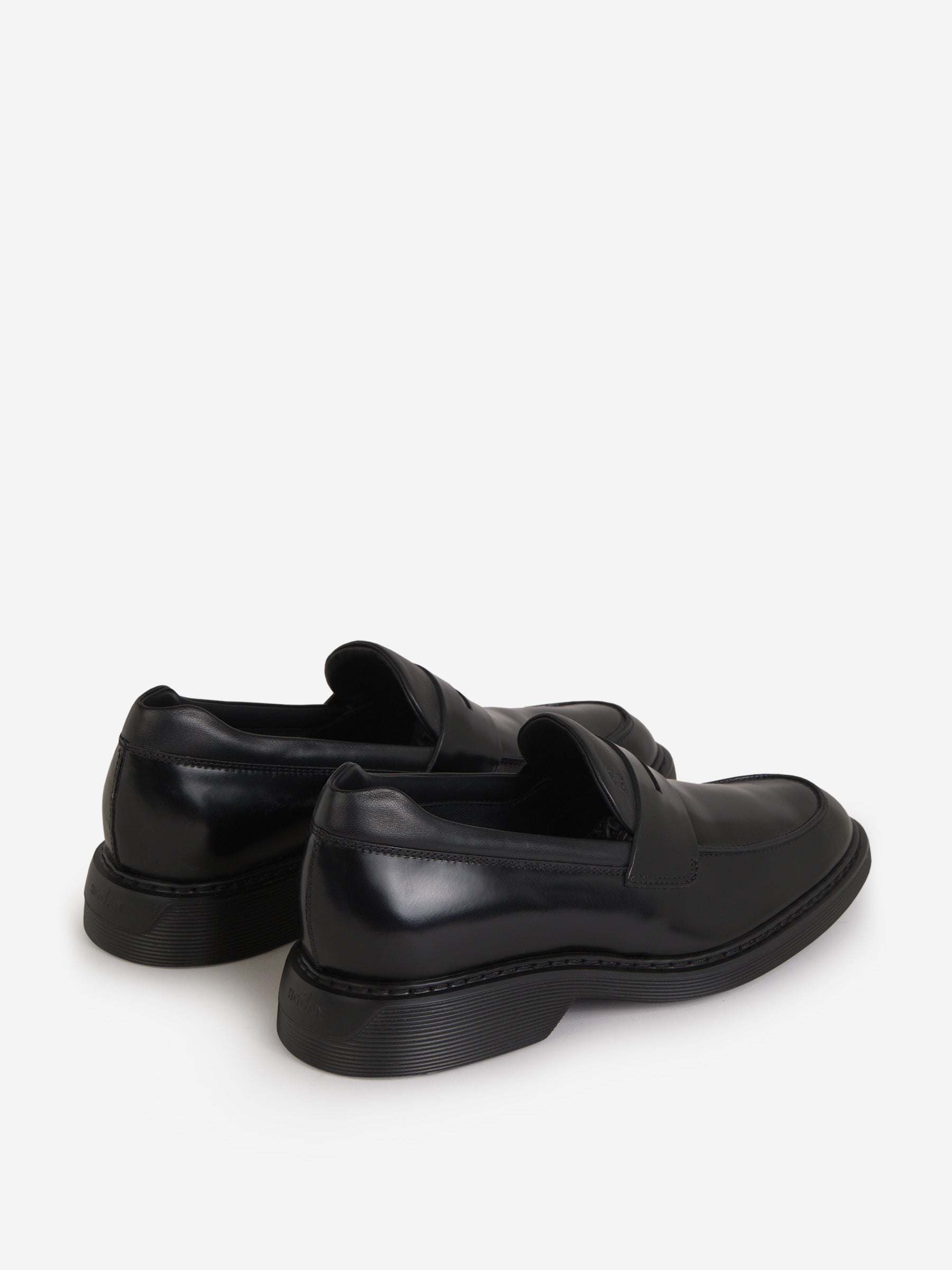 Outlet online Hogan Hombre Mocasines Piel color Negro sku 611-004270 01 - Foto 3