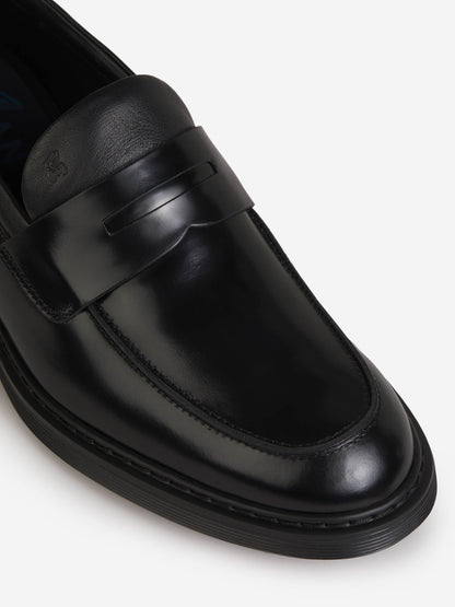Outlet online Hogan Hombre Mocasines Piel color Negro sku 611-004270 01 - Foto 2