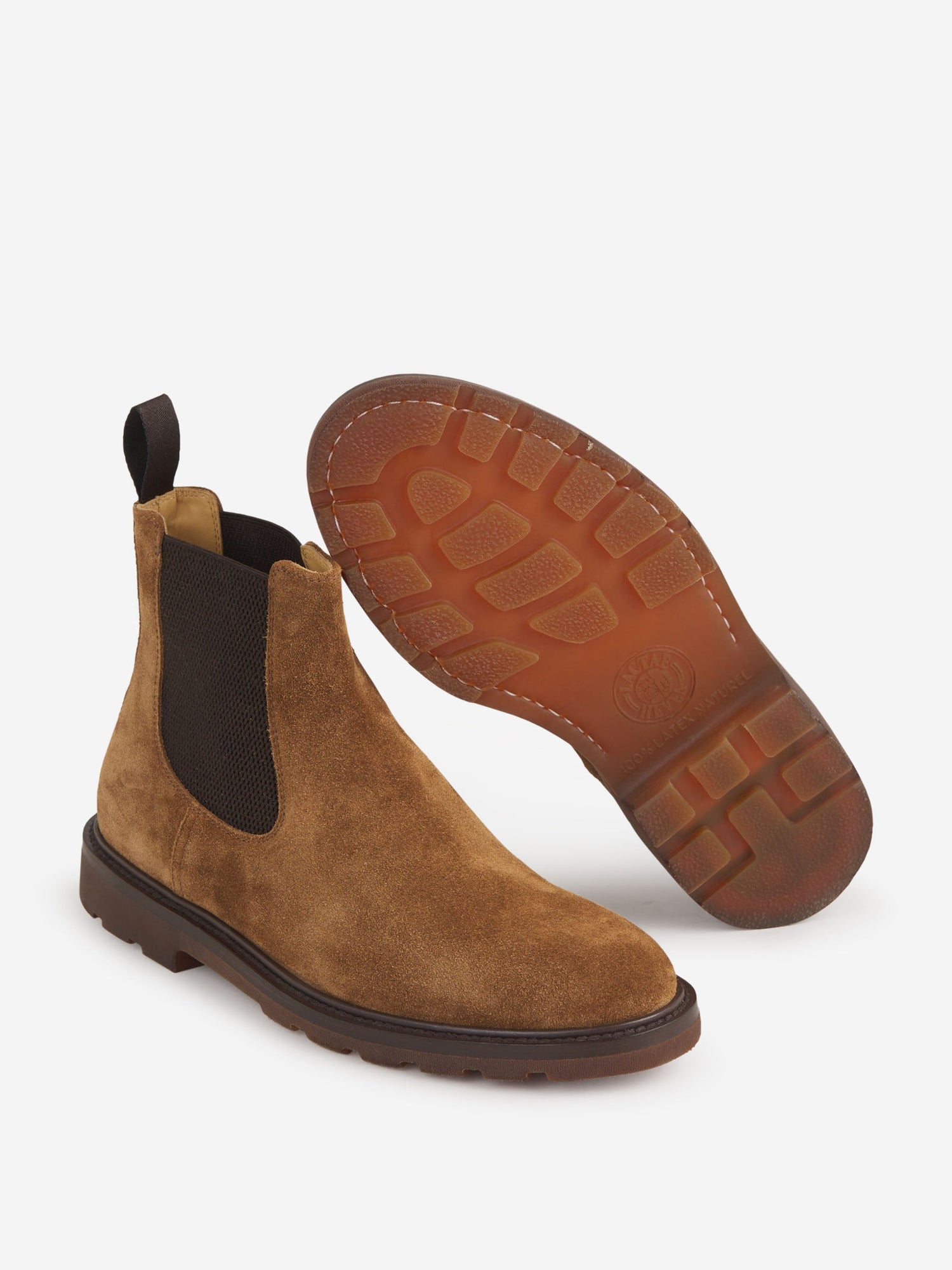 Outlet online Henderson Baracco Hombre Botas Chelsea Ante color Marrón sku 611-004289 01 - Foto 4