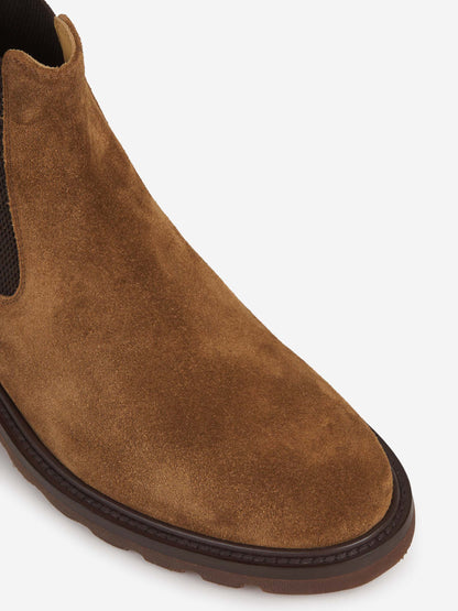 Outlet online Henderson Baracco Hombre Botas Chelsea Ante color Marrón sku 611-004289 01 - Foto 5