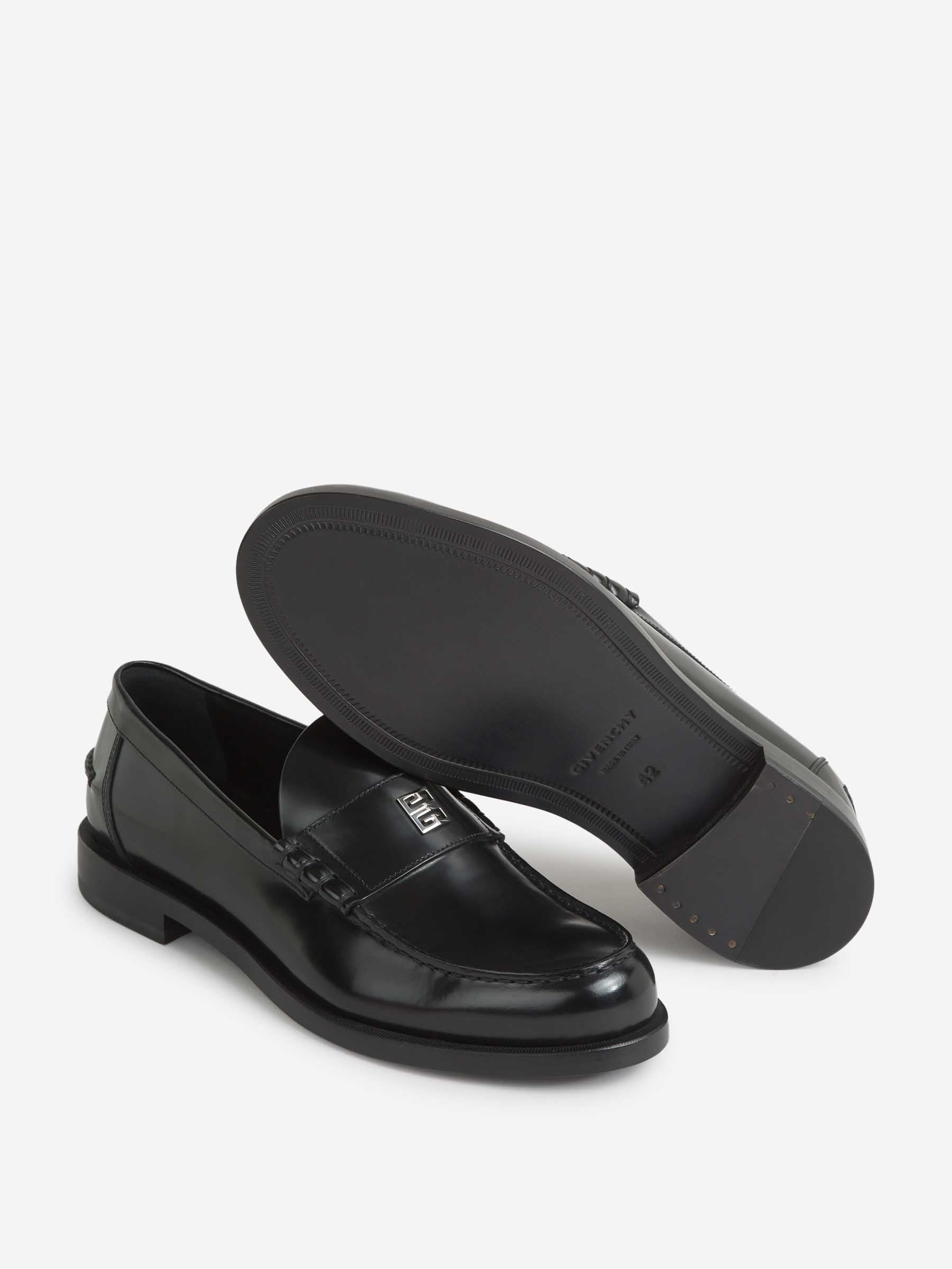 Outlet online Givenchy Hombre Mocasines 4G Piel color Negro sku 611-004371 01 - Foto 4