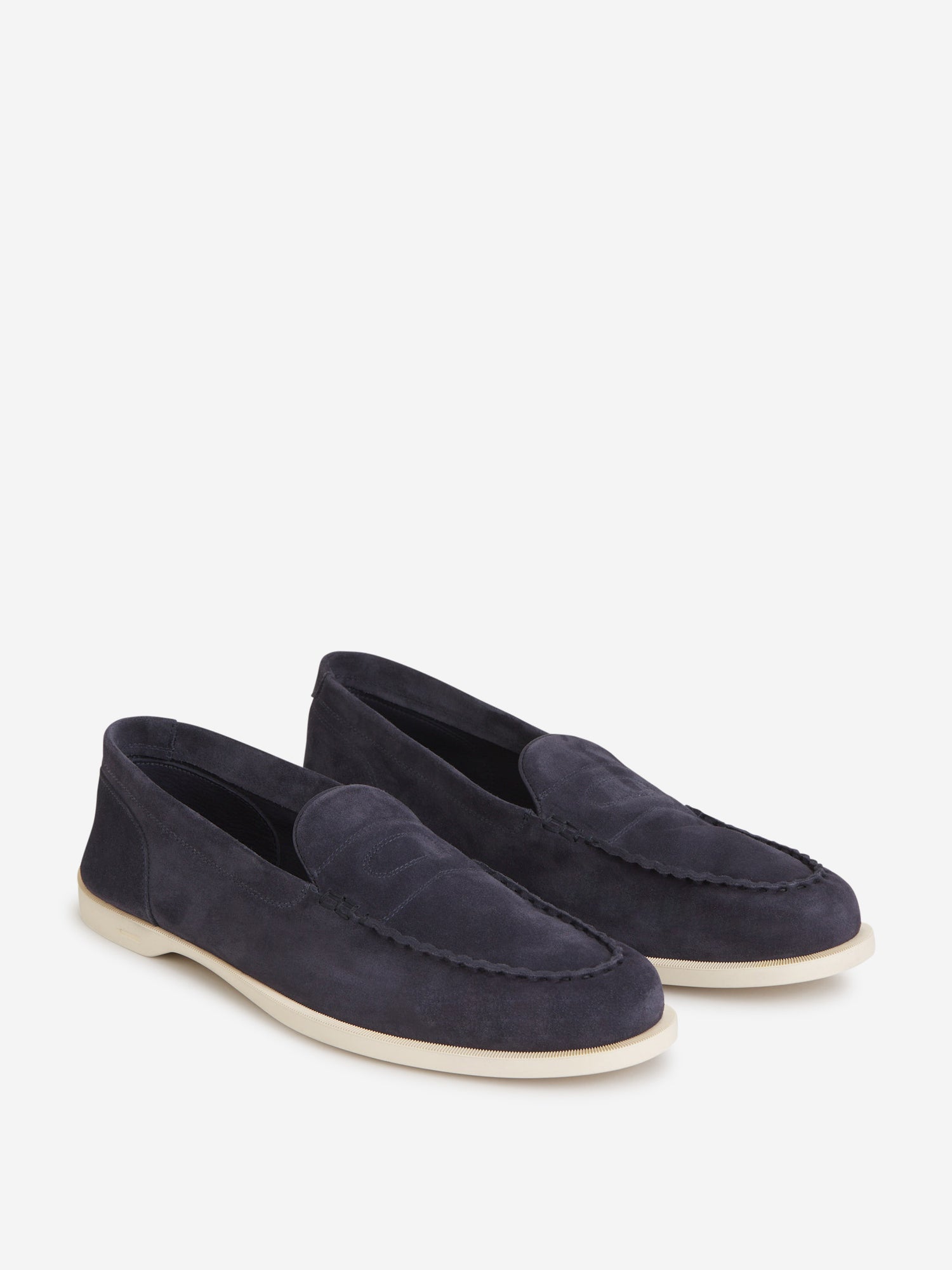 Outlet online John Lobb Hombre Zapatos Mocasines Pace color Azul Noche sku 611-004374 02 - Foto 2