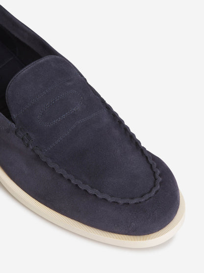 Outlet online John Lobb Hombre Zapatos Mocasines Pace color Azul Noche sku 611-004374 02 - Foto 5