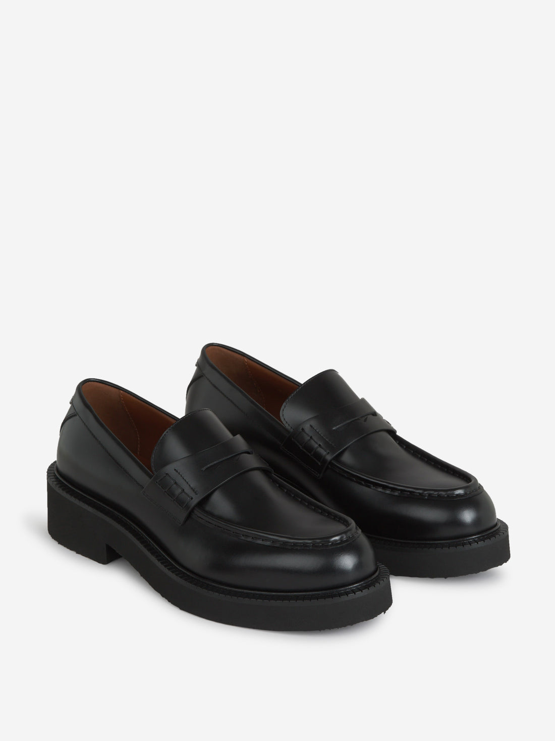 Valentino Garavani Hombre Barcelona Mocasines Piel Logo color Negro sku 611-004452 01 - Foto 2