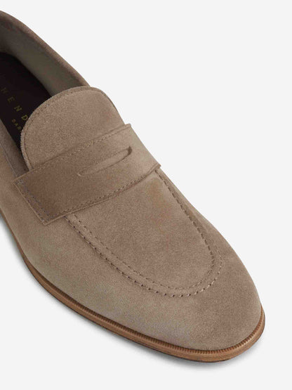 Outlet online Henderson Baracco Hombre Mocasines Piel Ante color Nude sku 611-004572 03 - Foto 5