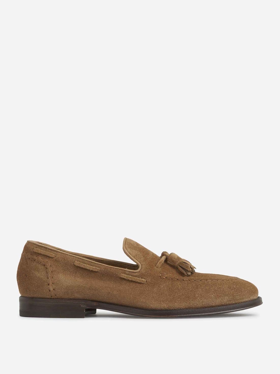 Henderson Baracco Hombre Barcelona Mocasines Ante Borlas color Caramelo sku 611-004573 01 - Foto 1