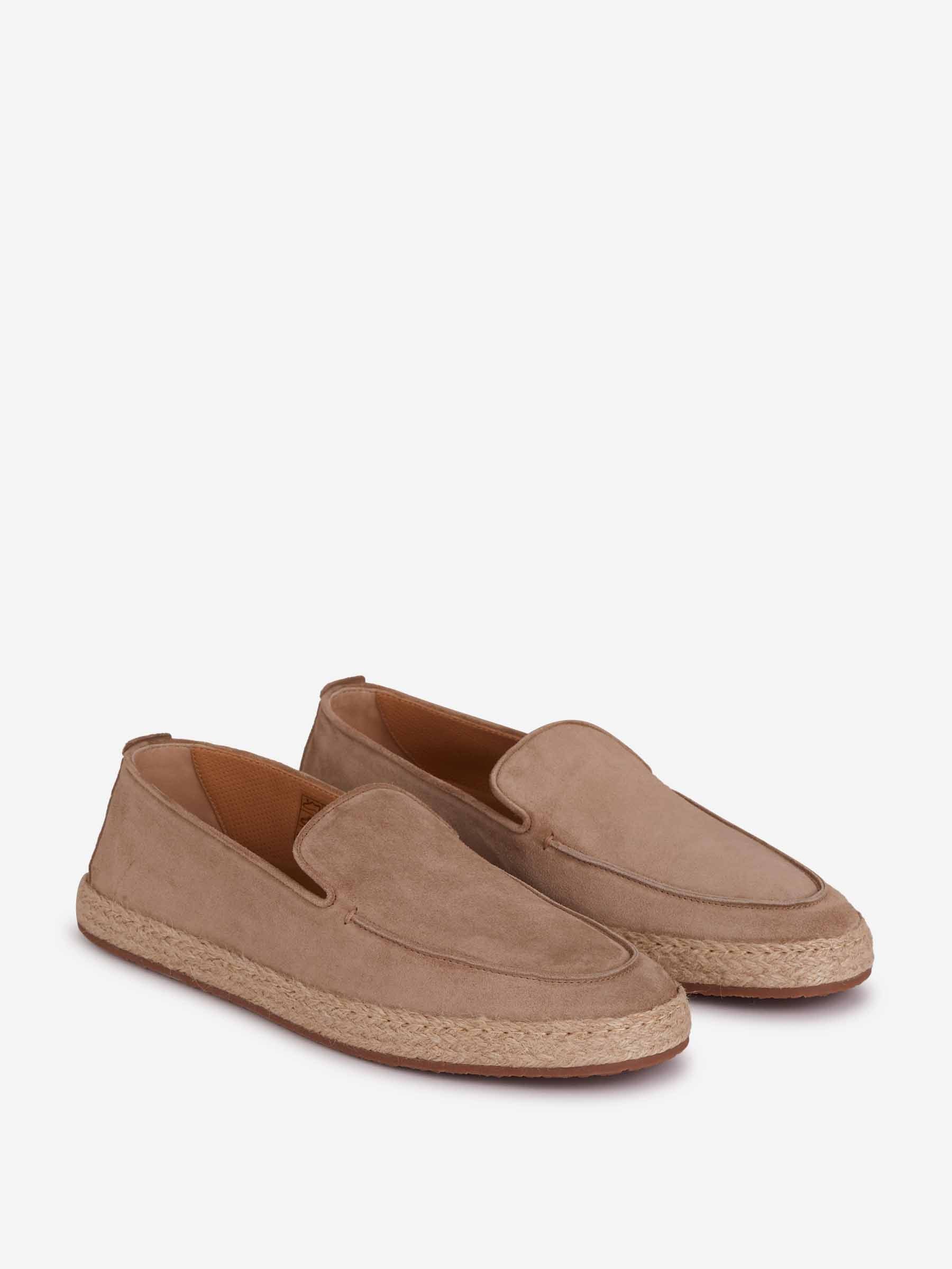 Outlet online Henderson Baracco Hombre Mocasines Palau Ante color Beige sku 611-004578 02 - Foto 2