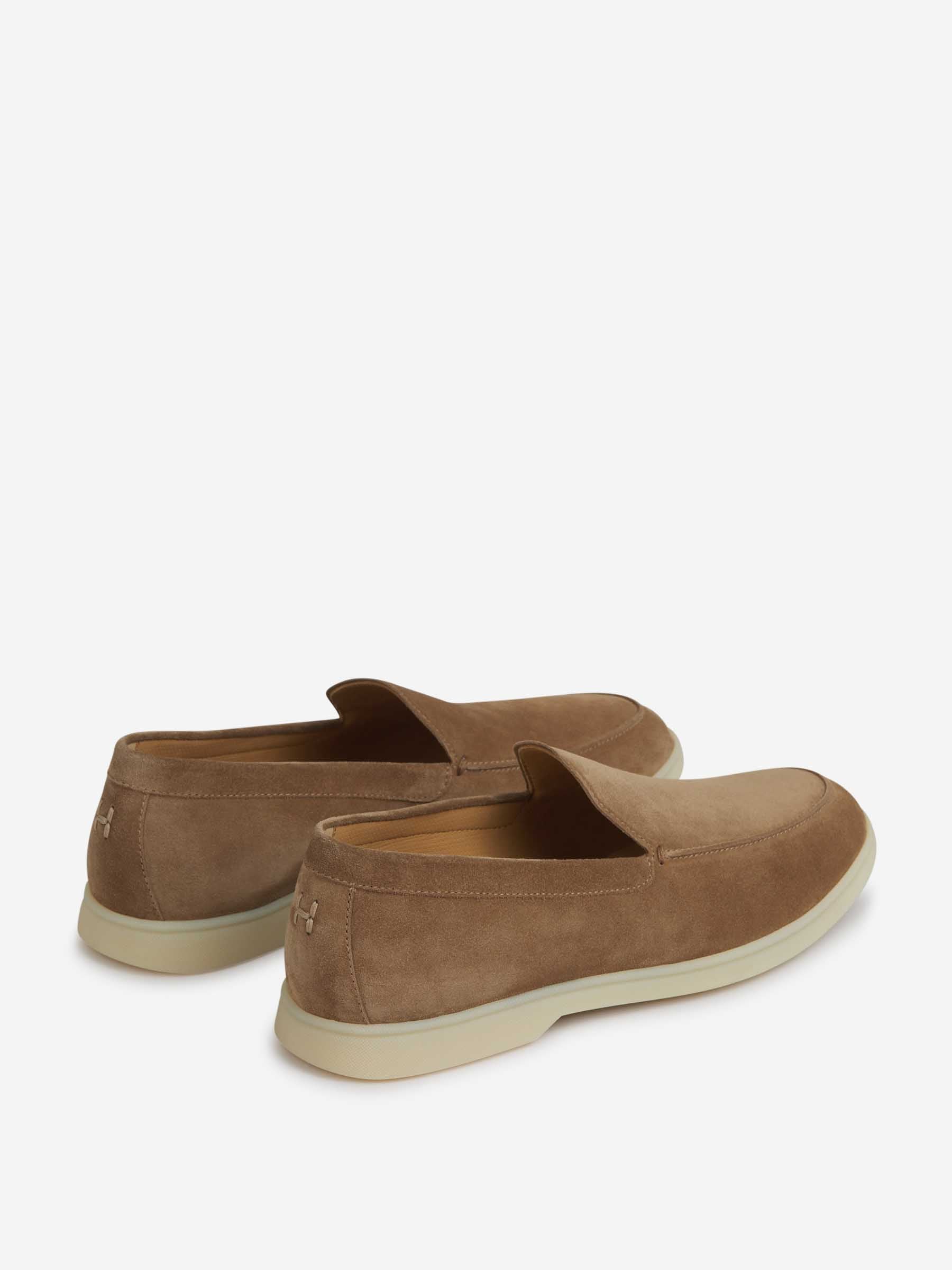 Henderson Baracco Hombre Barcelona Zapatos Mocasines Ante color Camel sku 611-004579 02 - Foto 3