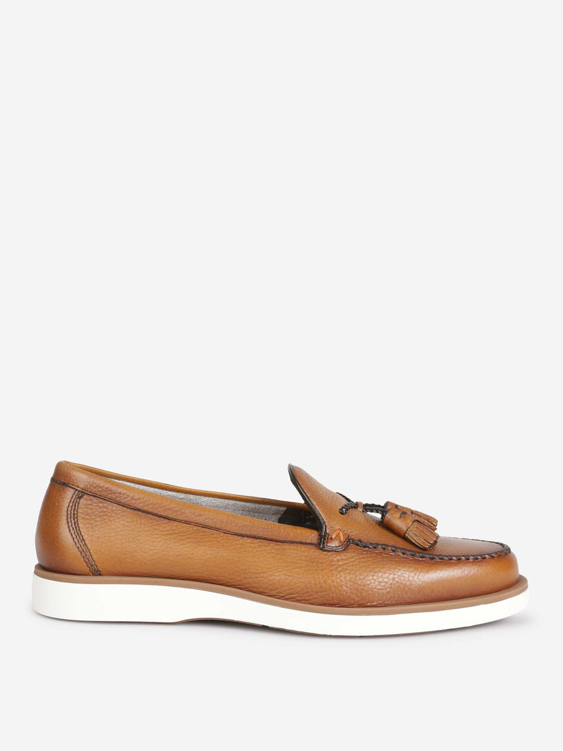 Santoni Hombre Barcelona Mocasines Tulsi Borlas color Marrón sku 611-004585 01 - Foto 1