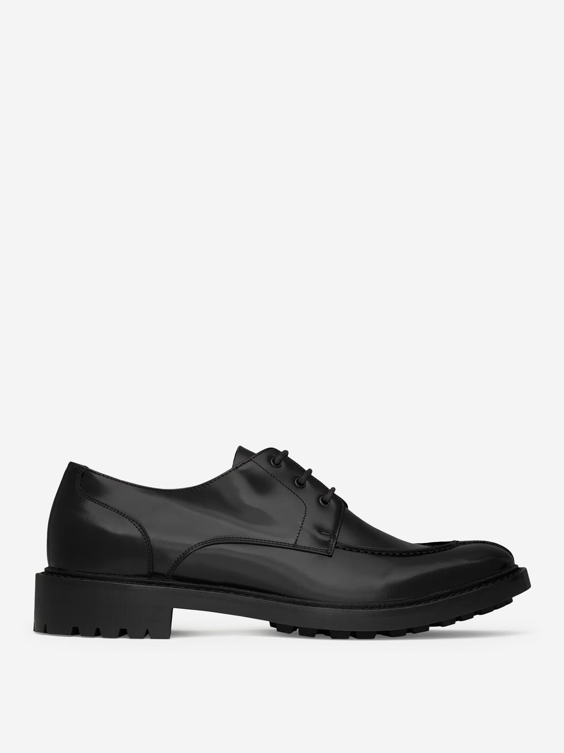 Outlet online Saint Laurent Hombre Zapatos Derby New Bourbon color Negro sku 611-004648 01 - Foto 1