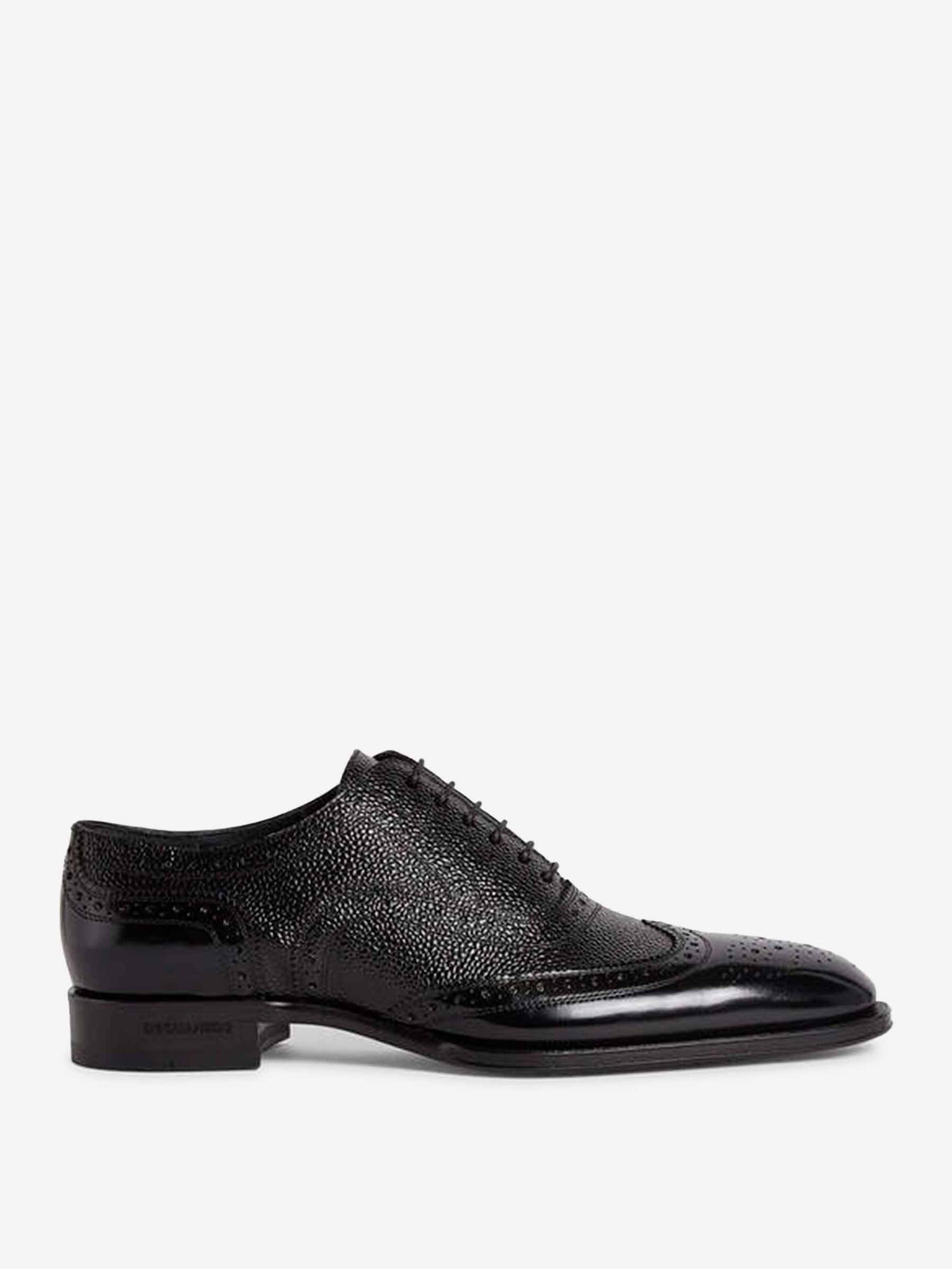 Outlet online Dsquared2 Hombre Zapatos Evening Oxford color Negro sku 611-004705 01 - Foto 1