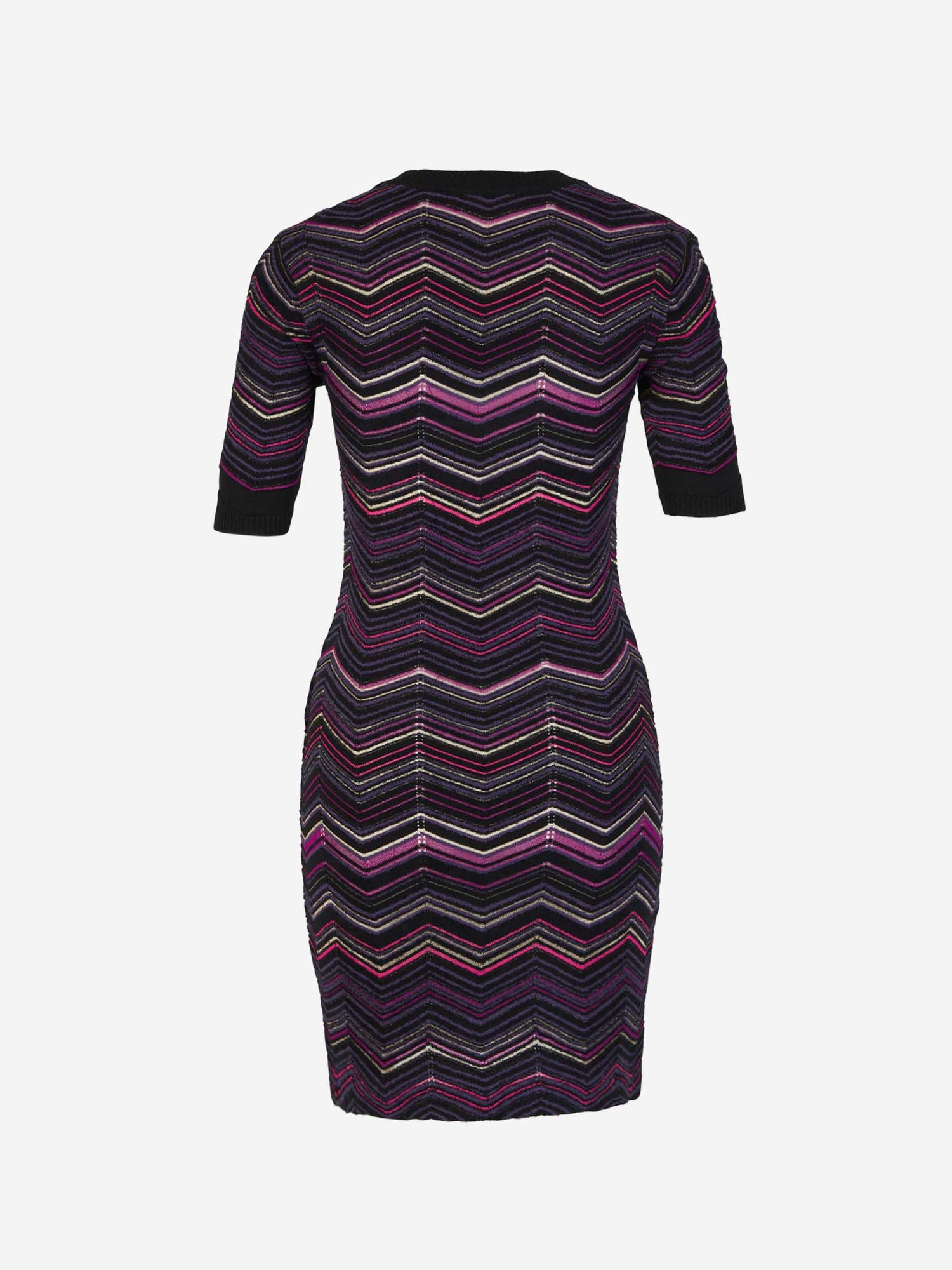 Outlet online Missoni Mujer Vestido Punto Mini color Violeta sku 731-005796 01 - Foto 2