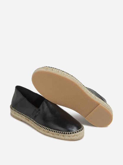 Ami Paris Hombre Barcelona Alpargatas Piel color Negro sku 613-000445 01 - Foto 4
