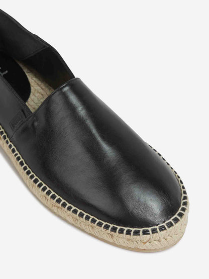 Ami Paris Hombre Barcelona Alpargatas Piel color Negro sku 613-000445 01 - Foto 5