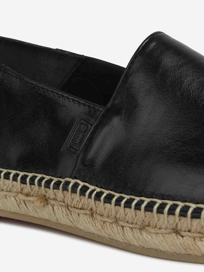 Ami Paris Hombre Barcelona Alpargatas Piel color Negro sku 613-000445 01 - Foto 6
