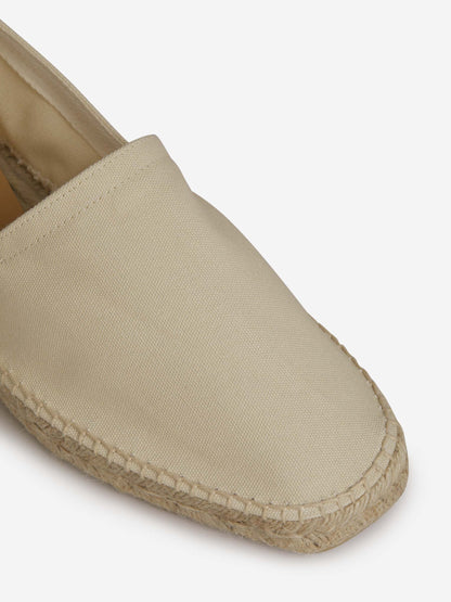 Outlet online Castañer Hombre Alpargatas Pablo Algodón color Marfil sku 613-000451 01 - Foto 3