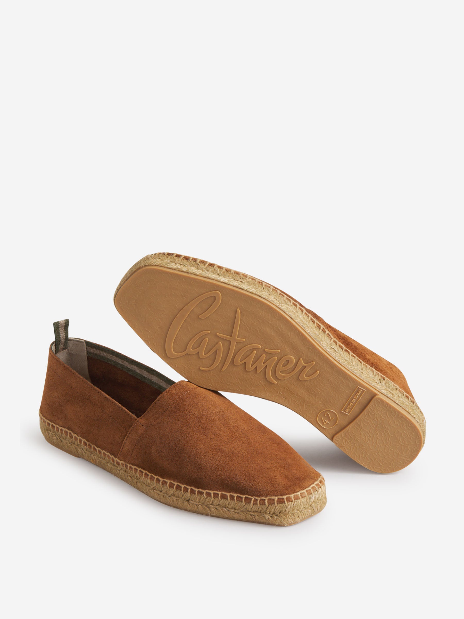 Outlet online Castañer Hombre Alpargatas Ante Pablo color Marrón sku 613-000453 03 - Foto 4