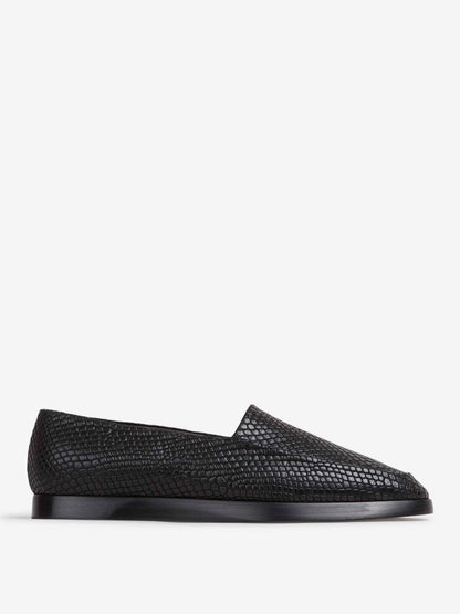 Outlet online Fear of God Essentials Hombre Mocasines Snakeskin Embossed color Negro sku 613-000461 01 - Foto 1