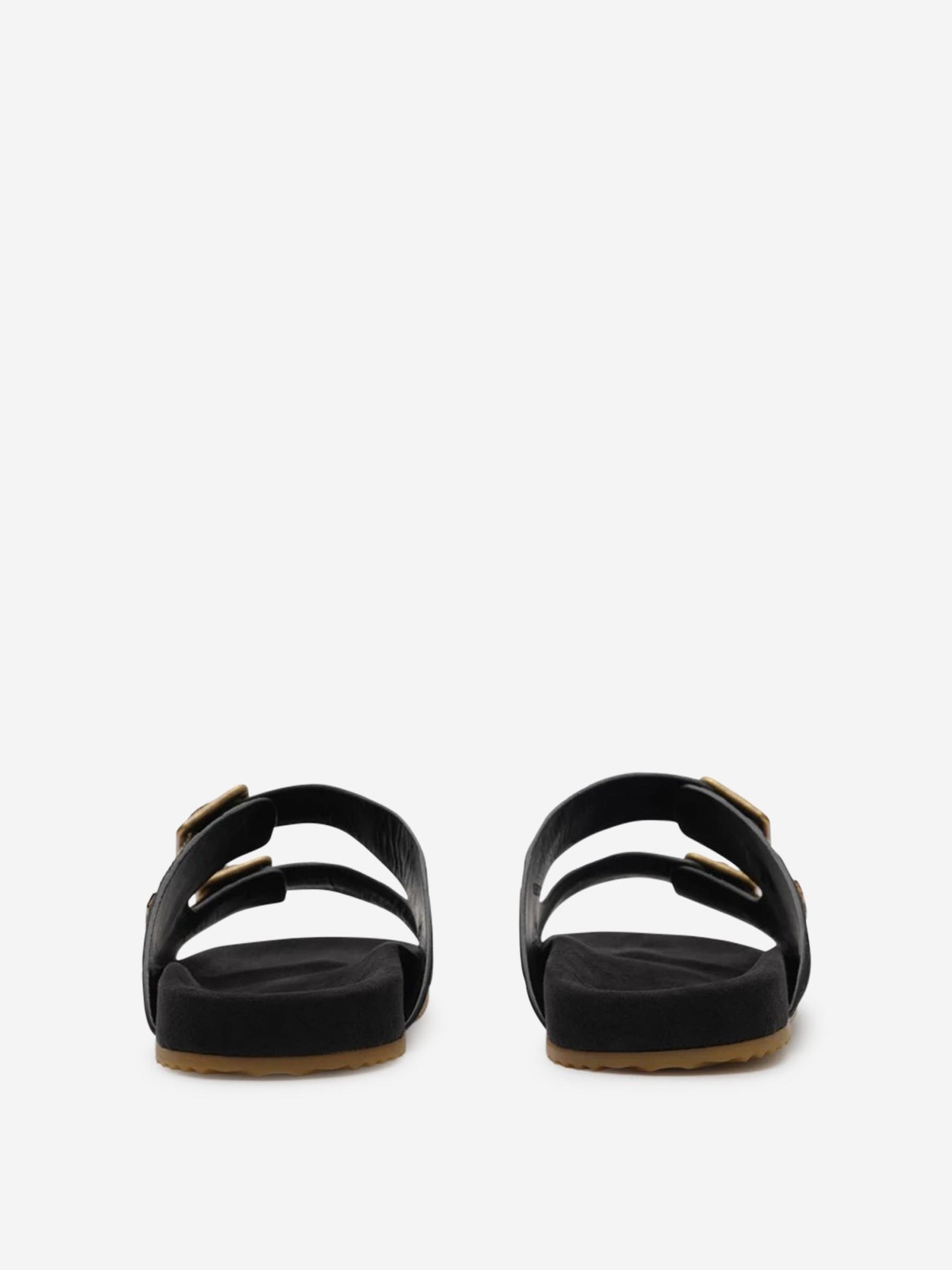Outlet online Burberry Hombre Sandalias Urchin Check color Negro sku 613-000462 01 - Foto 4