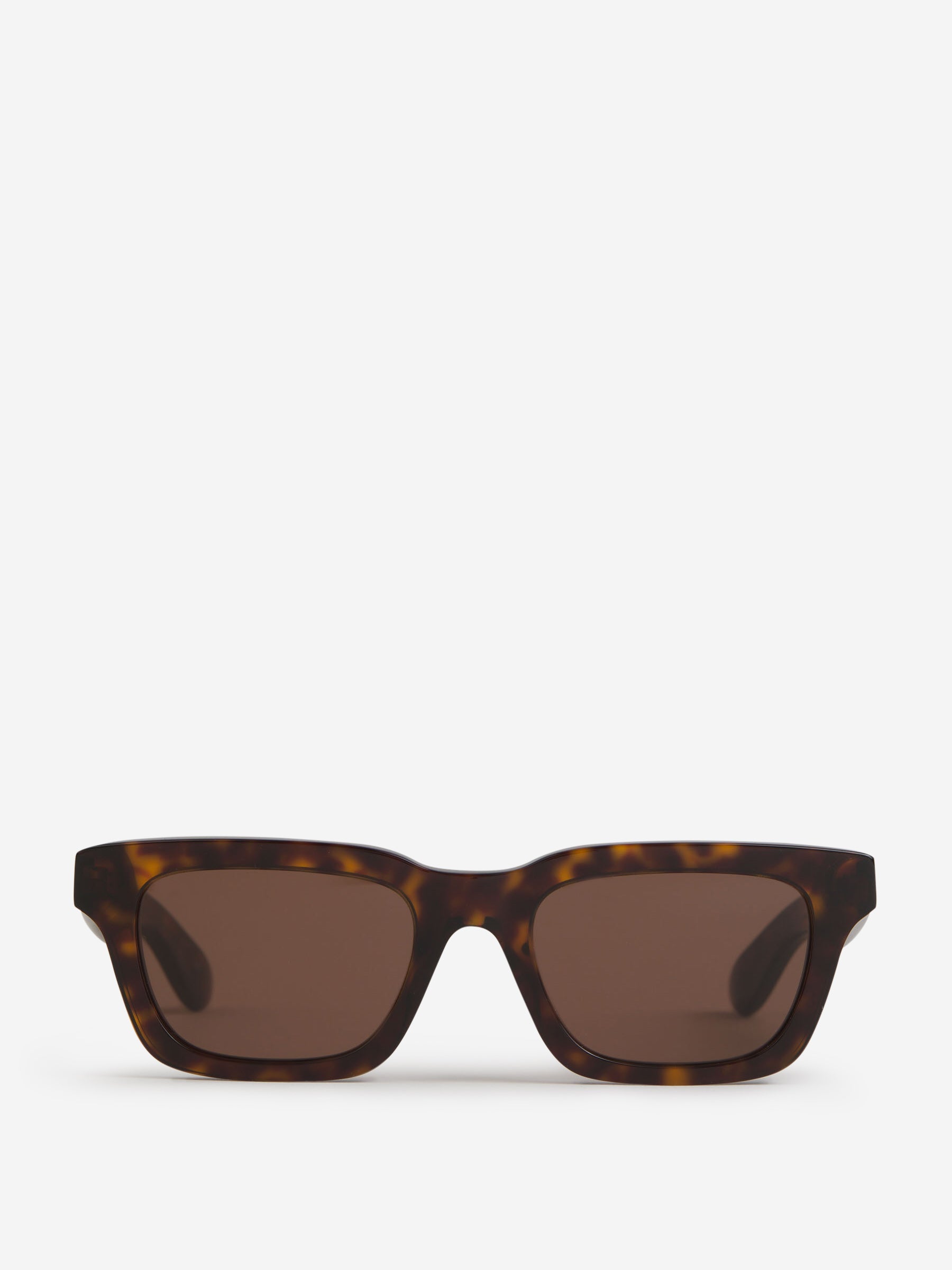 Outlet online Alexander McQueen Hombre Gafas de Sol Rectangulares color Marron sku 614-002422 02 - Foto 5